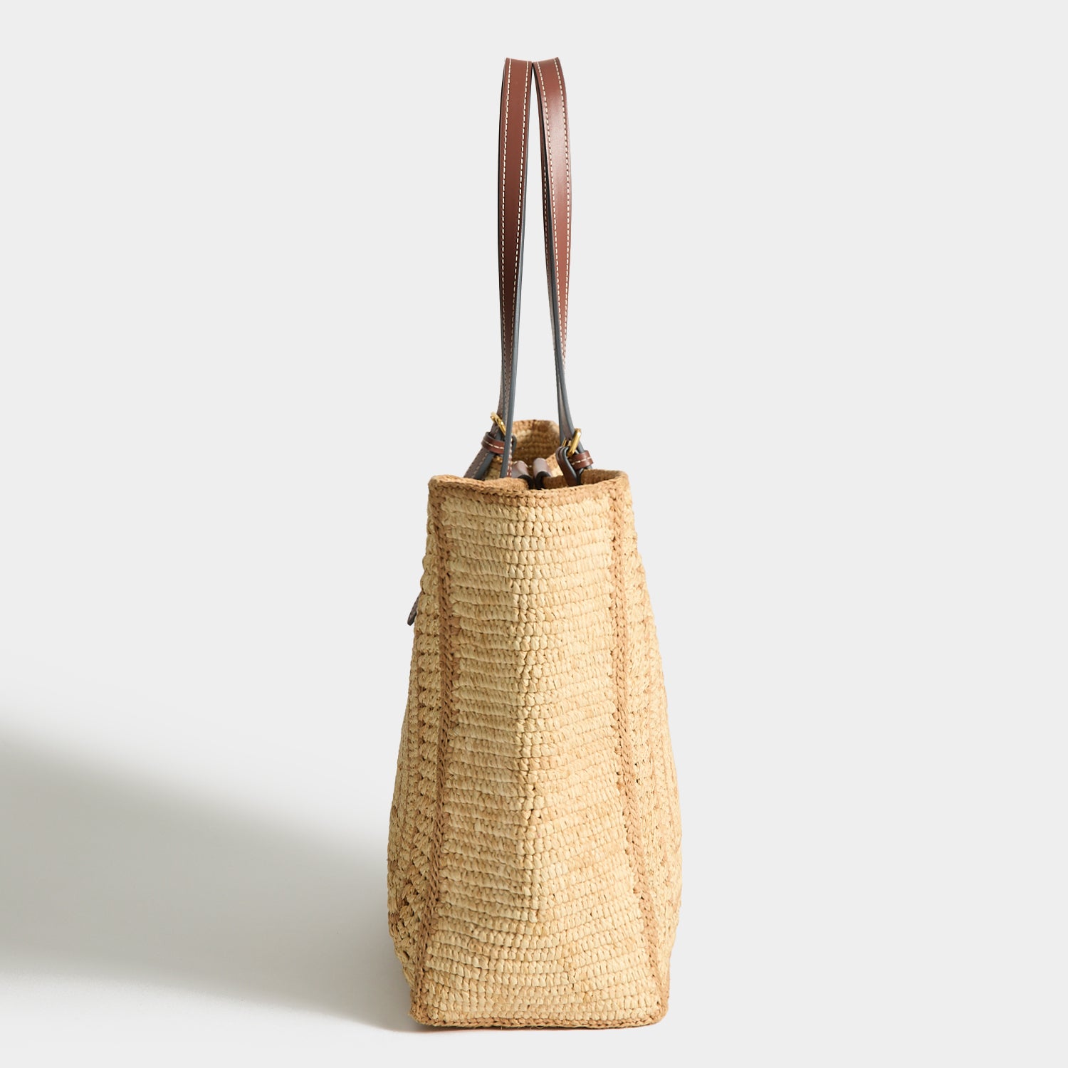 Raffia E/W Bow Tote | Anya Hindmarch US