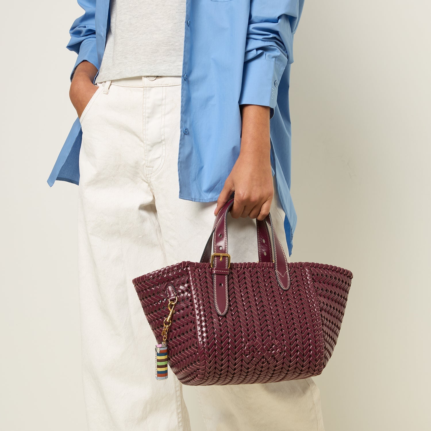 Neeson Small Square Tote | Anya Hindmarch US