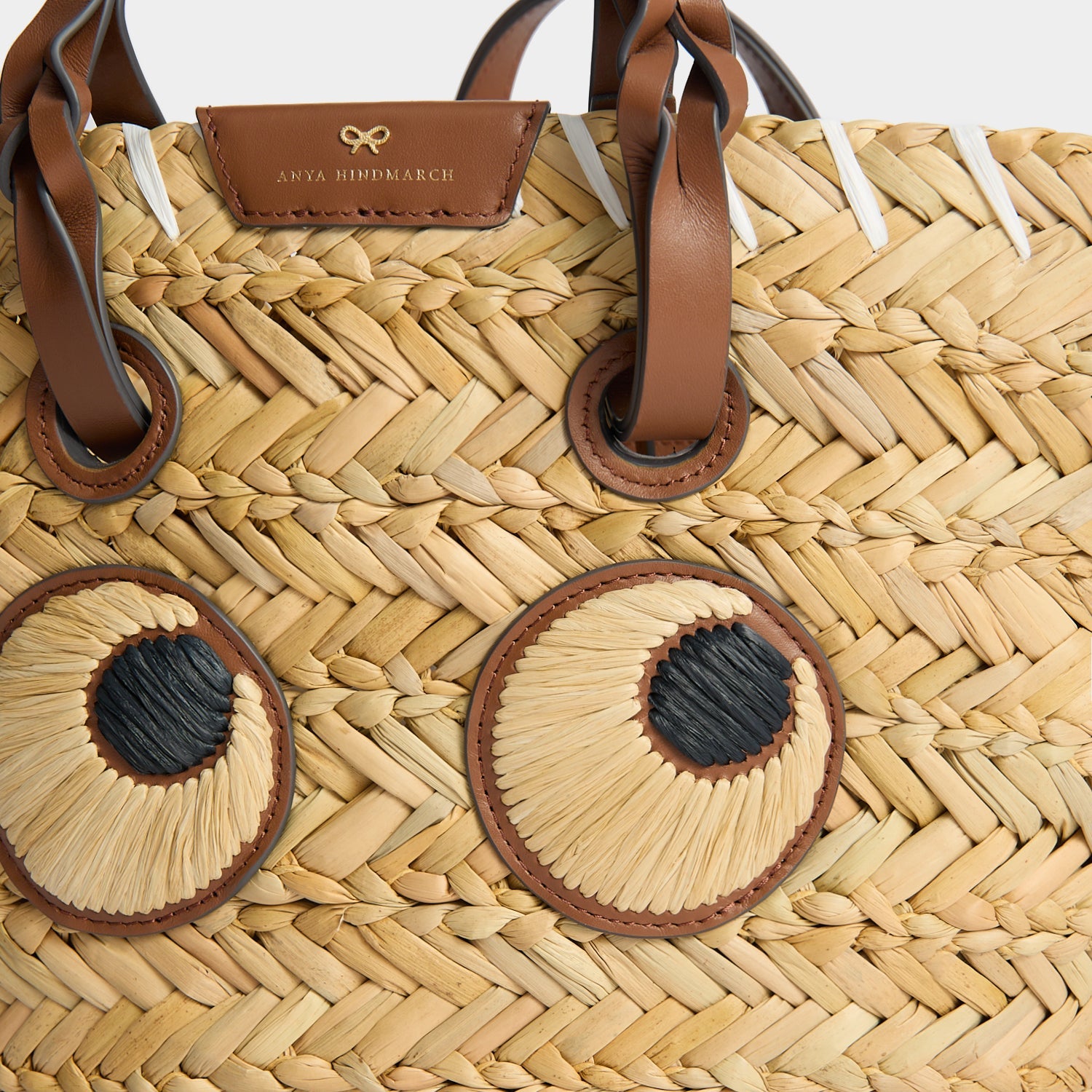Small Paper Basket Bag with Eyes | Anya Hindmarch US