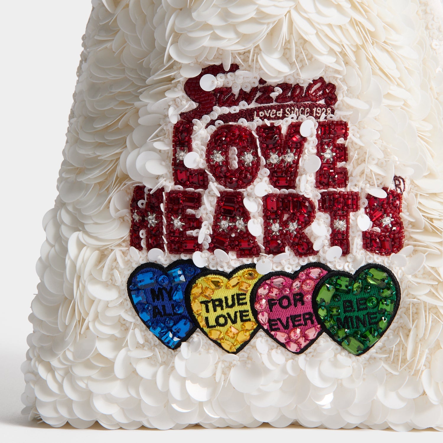Anya Brands Love Hearts Mini Tote | Anya Hindmarch US