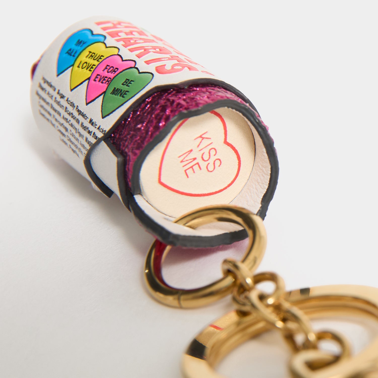 Anya Brands Love Hearts Charm | Anya Hindmarch US