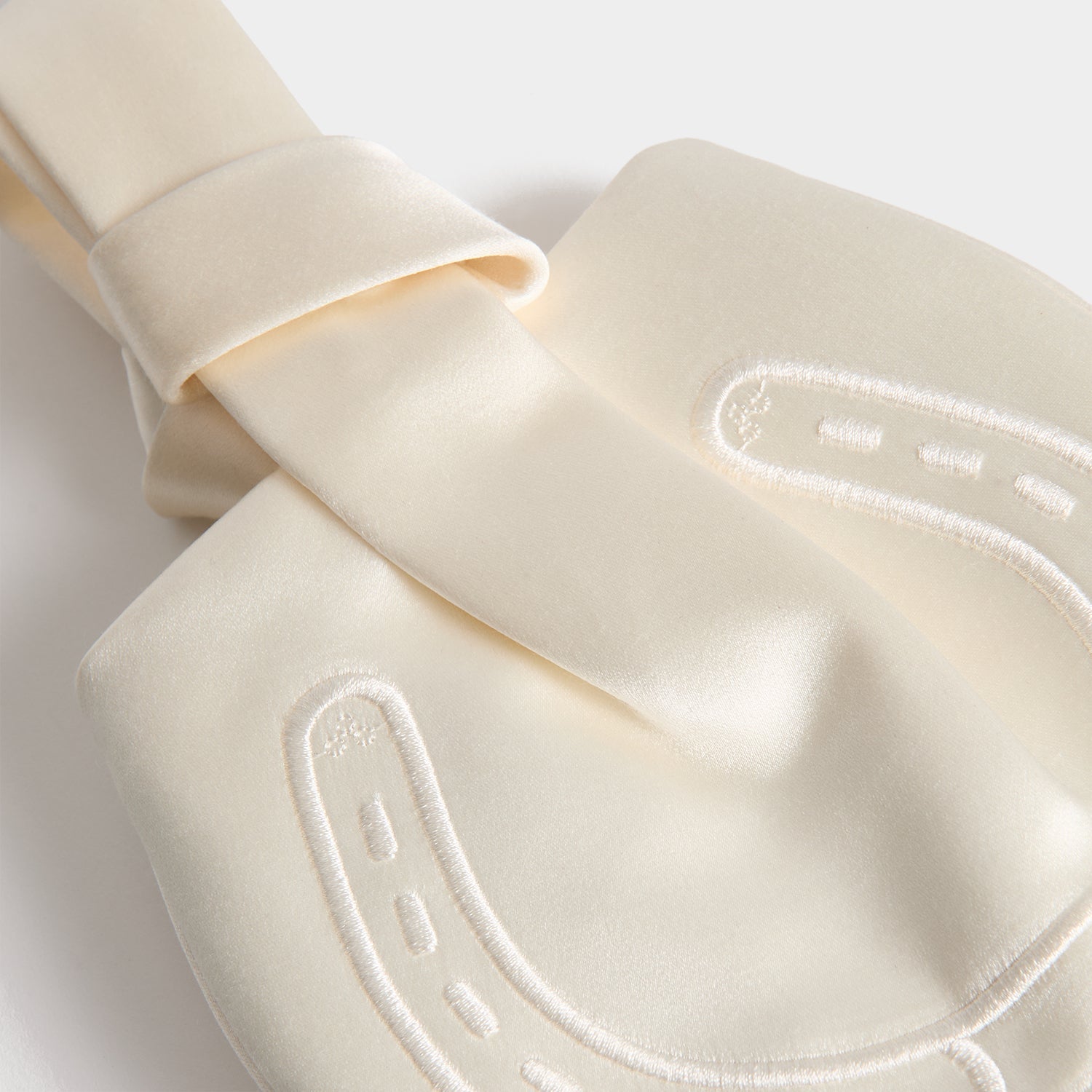 Tie the Knot Bridal Clutch Bag in Ivory | Anya Hindmarch US