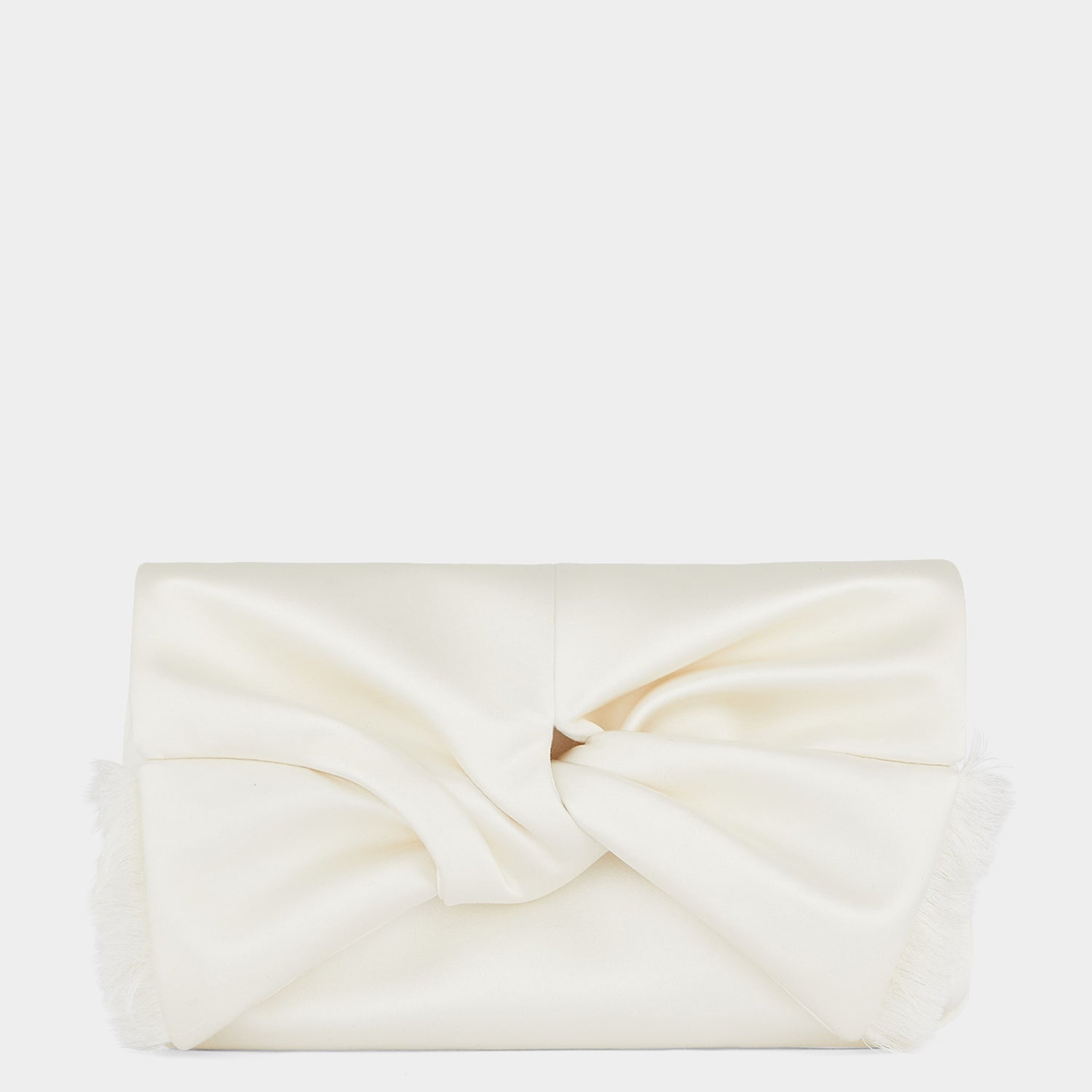 Ivory fashion clutch