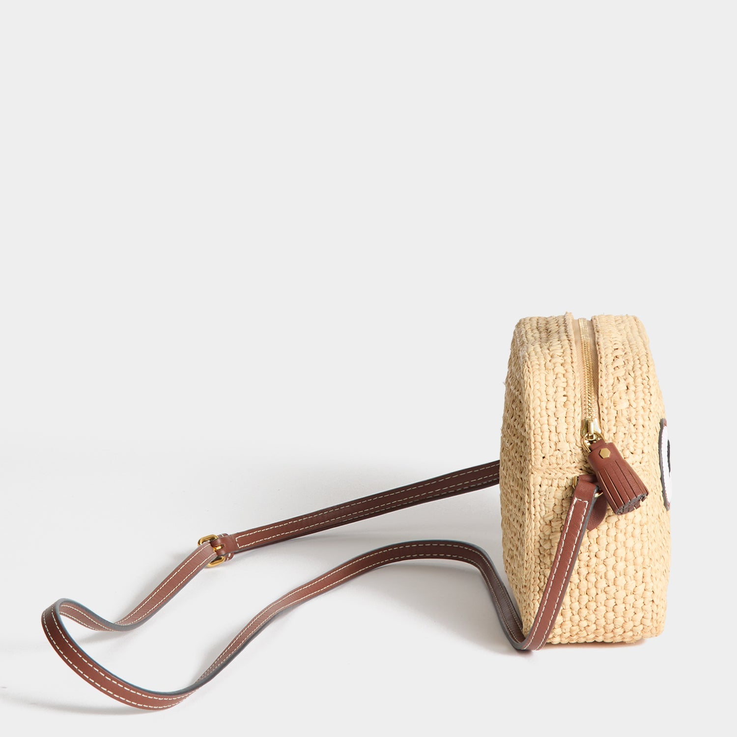 Raffia Eyes Cross-body | Anya Hindmarch US