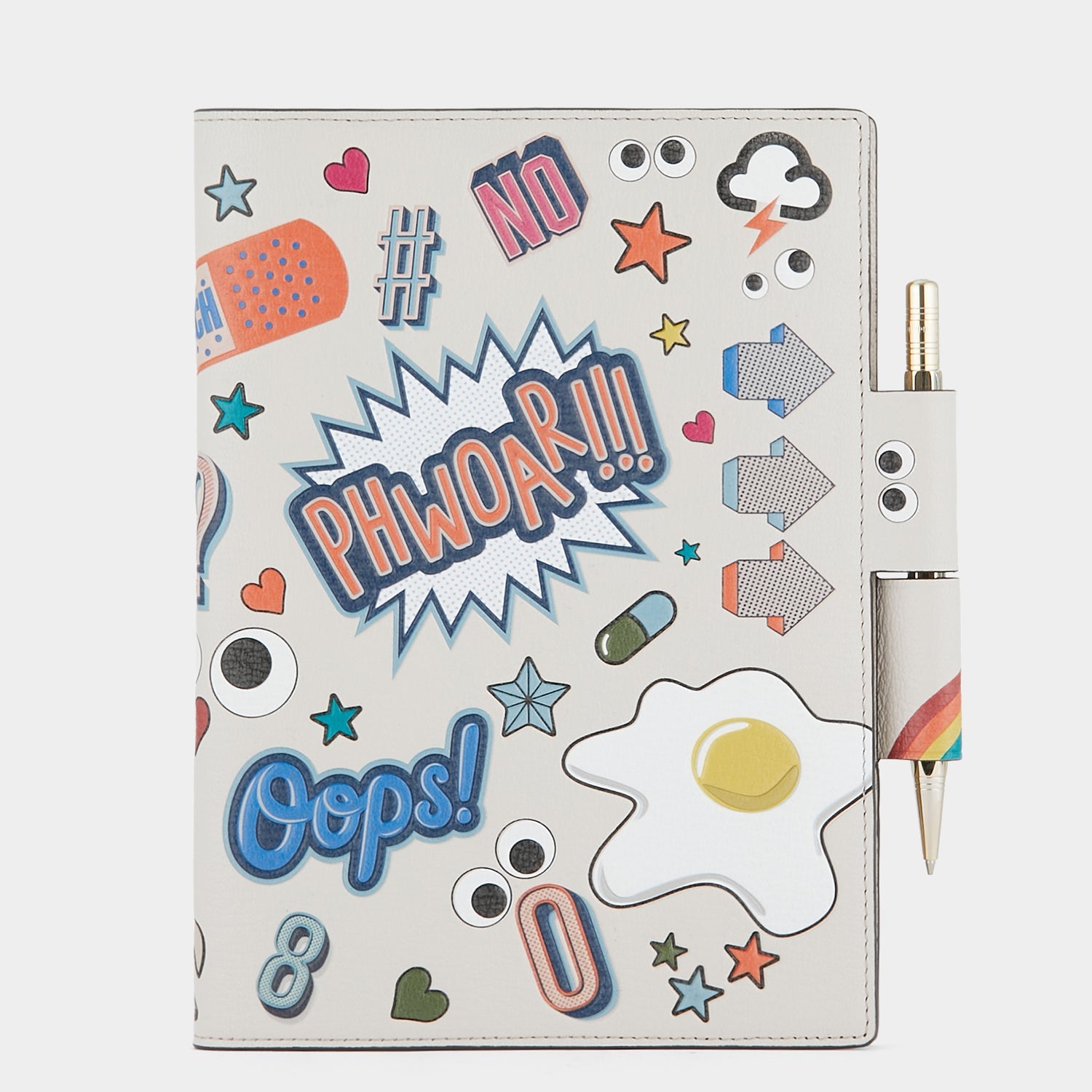 All Over Stickers A5 Journal | Anya Hindmarch US