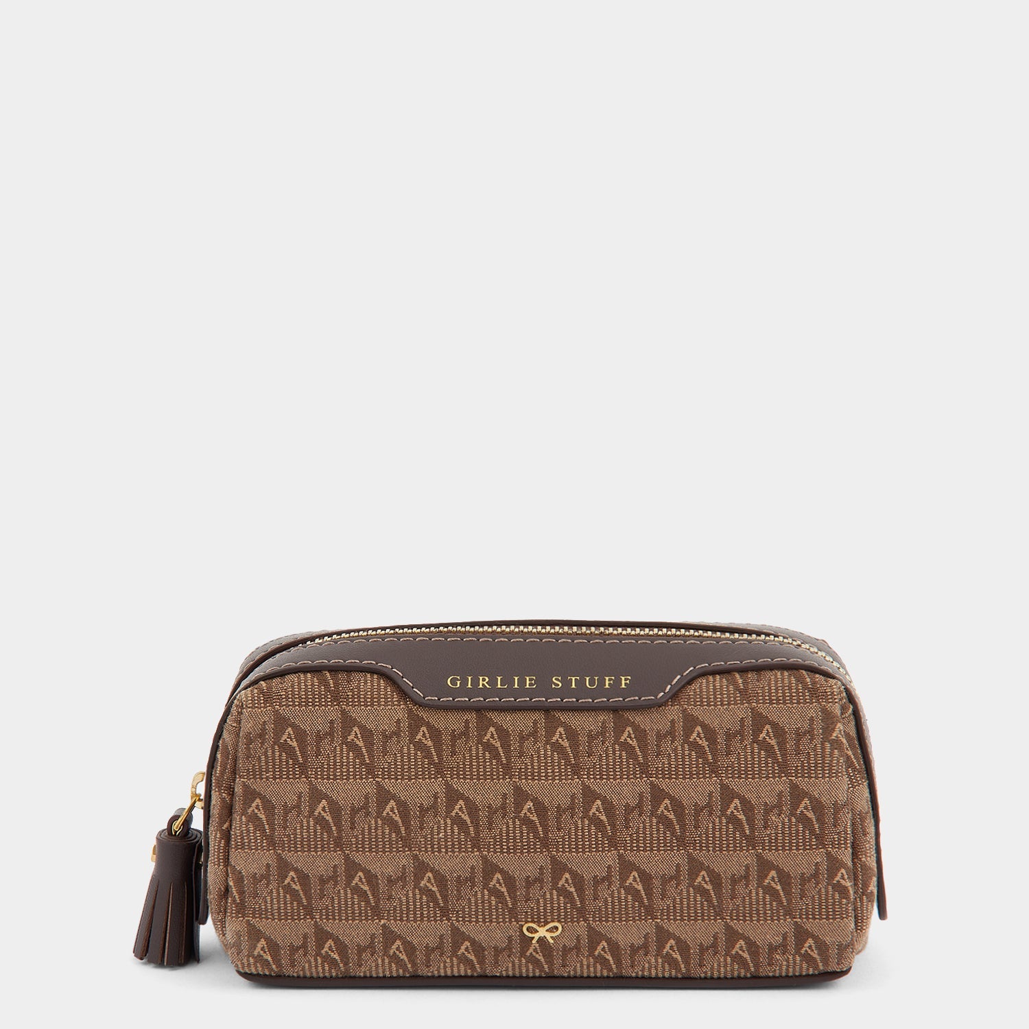Jacquard Girlie Stuff Pouch -

                  
                    Jacquard in Dark Earth -
                  

                  Anya Hindmarch US

