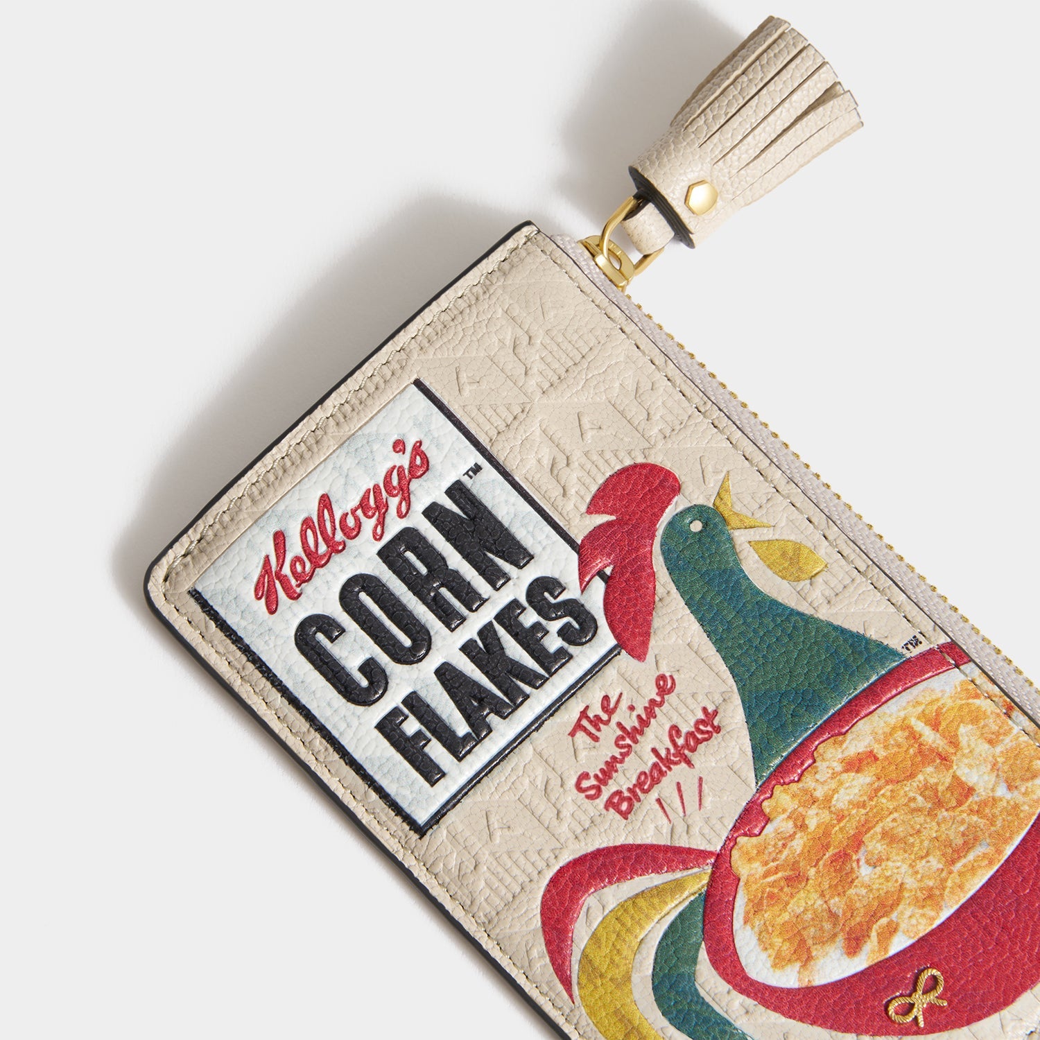 Anya Brands Corn Flakes Zip Card Case | Anya Hindmarch US