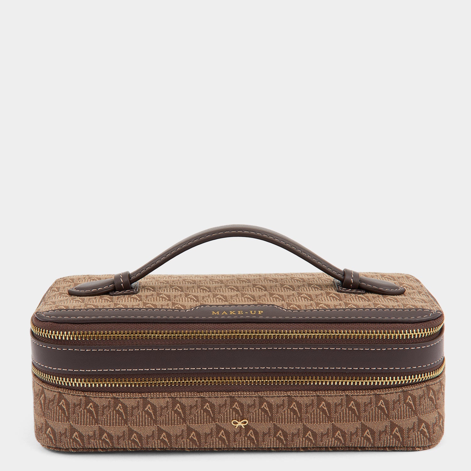 Jacquard Make-Up Pouch -

                  
                    Jacquard in Dark Earth -
                  

                  Anya Hindmarch US
