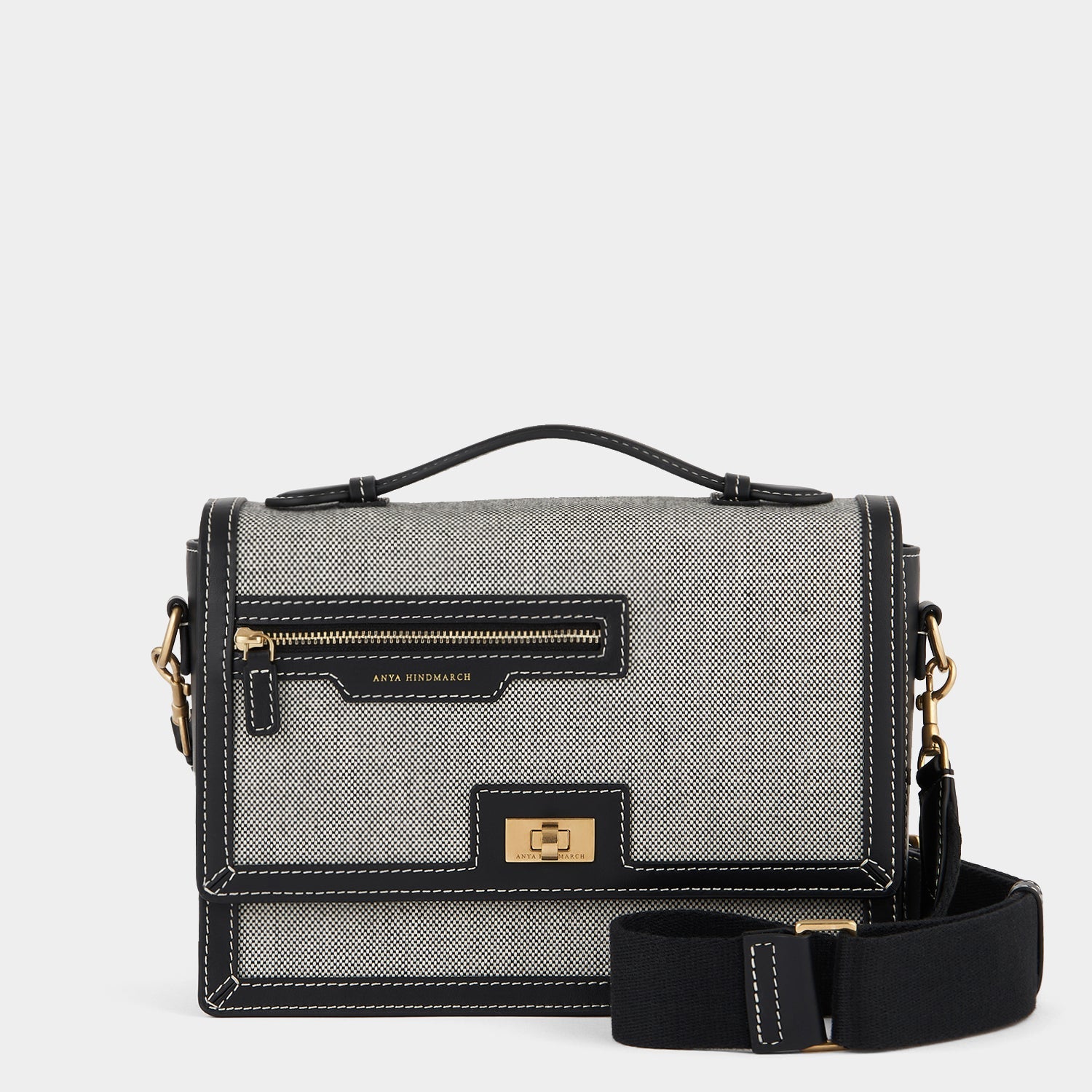 Pocket Cross-body -

                  
                    Mixed Canvas in Salt And Pepper -
                  

                  Anya Hindmarch US
