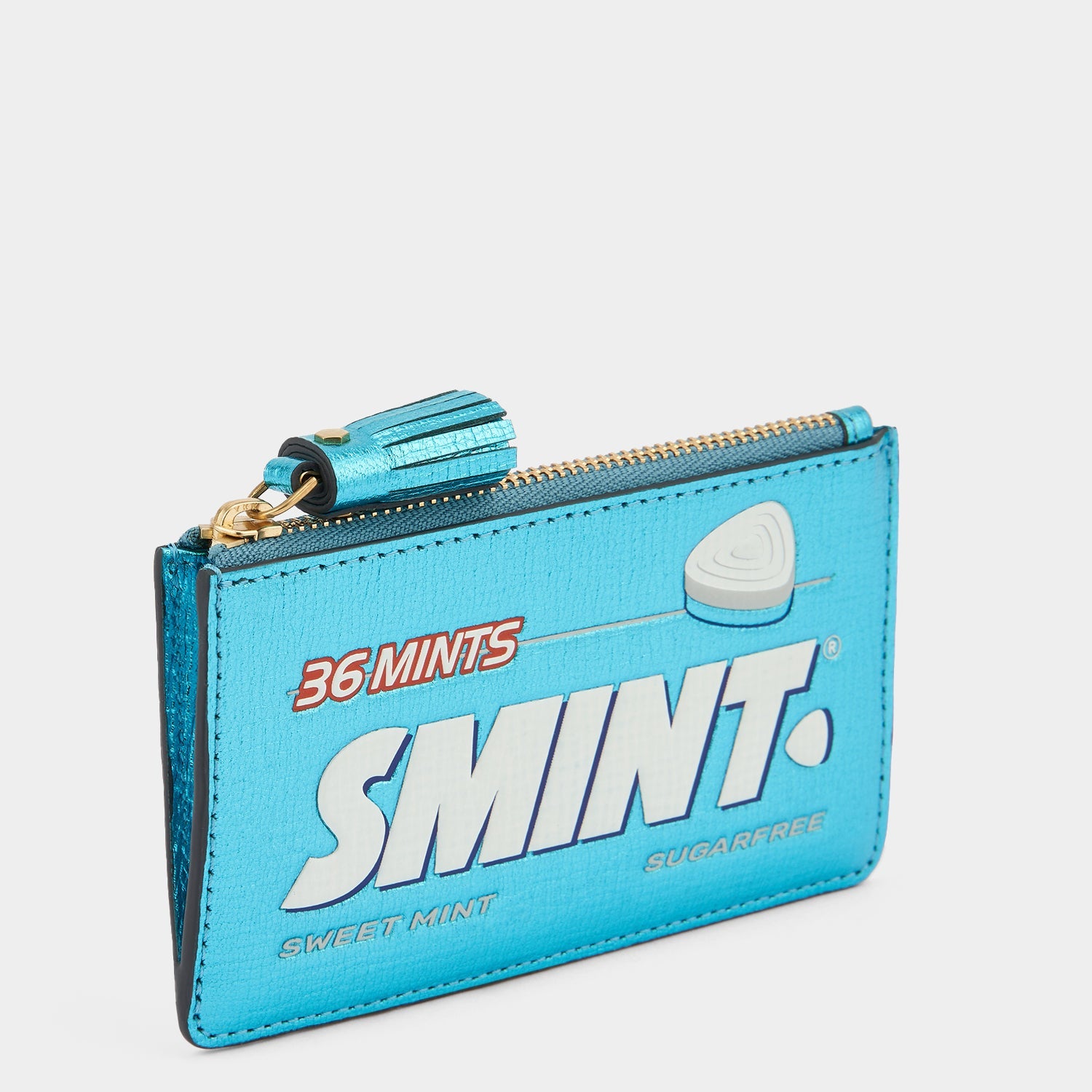 Anya Brands Smint Zip Card Case -

                  
                    Capra Leather in Bright Petrol -
                  

                  Anya Hindmarch US
