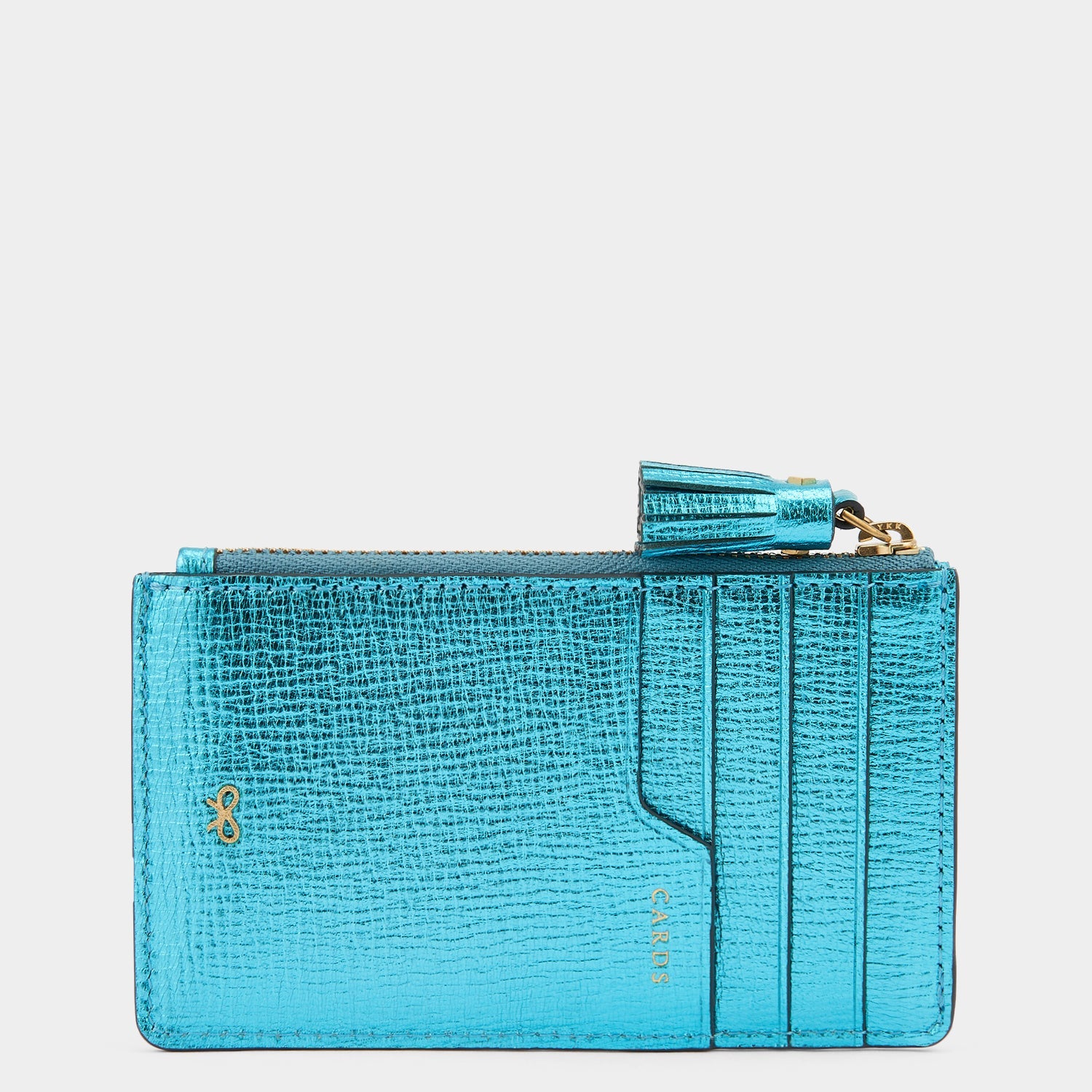Anya Brands Smint Zip Card Case -

                  
                    Capra Leather in Bright Petrol -
                  

                  Anya Hindmarch US
