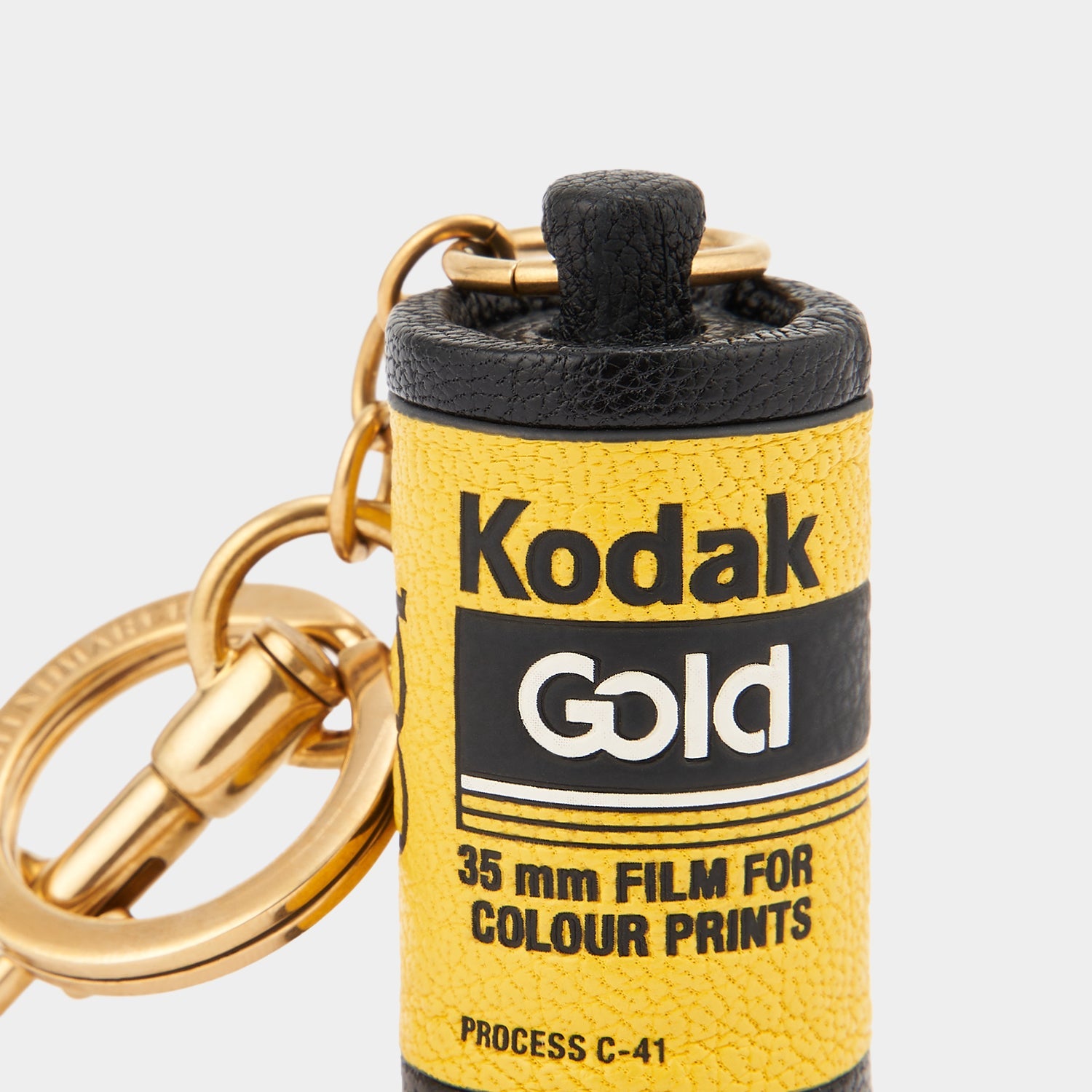 Anya Brands Kodak Charm -

                  
                    Capra Leather in Yellow -
                  

                  Anya Hindmarch US
