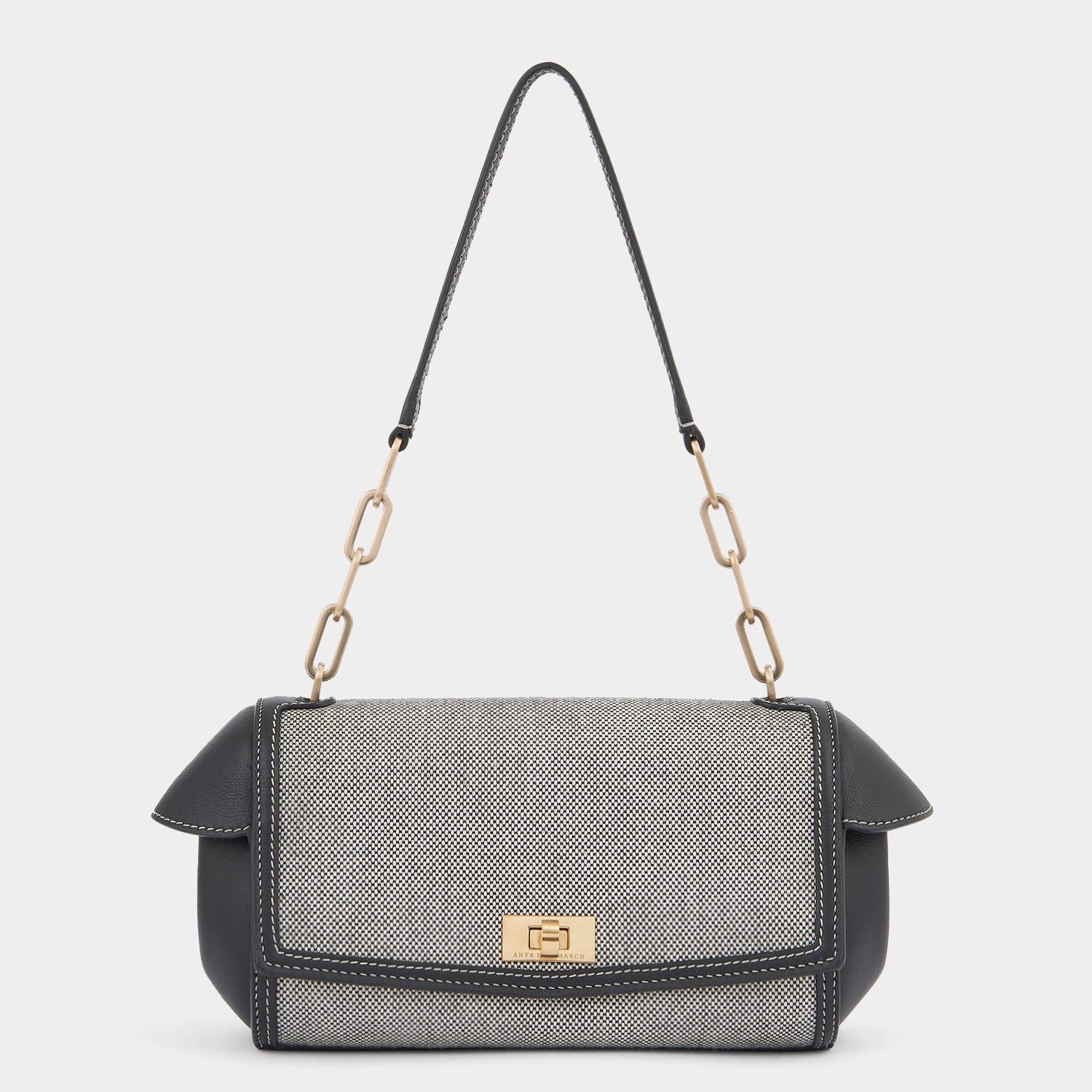 Tube Shoulder Bag -

                  
                    Mixed Canvas in Salt And Pepper -
                  

                  Anya Hindmarch US
