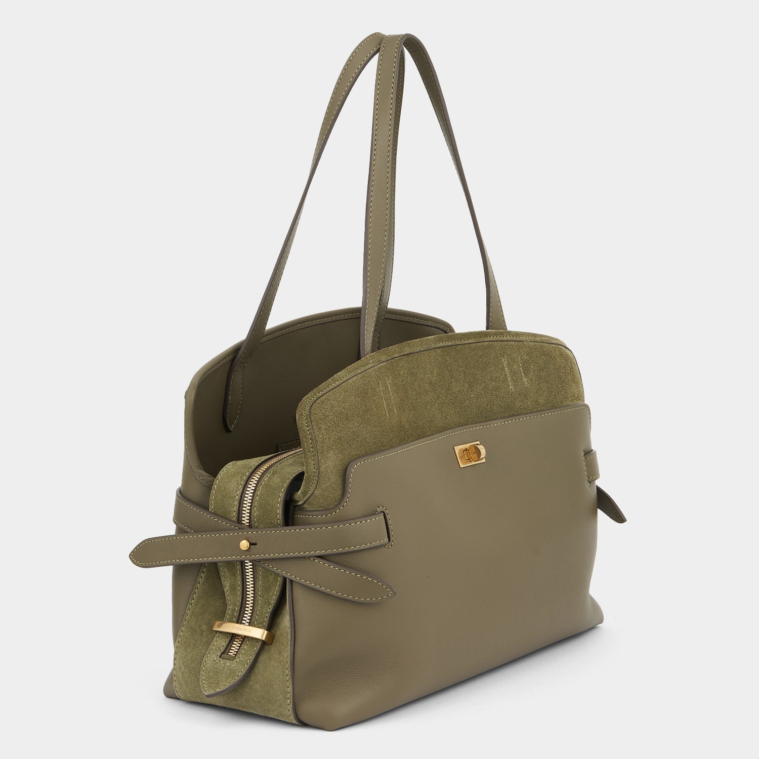 Wilson Shoulder Bag -

                  
                    Calf Leather in Fern -
                  

                  Anya Hindmarch US
