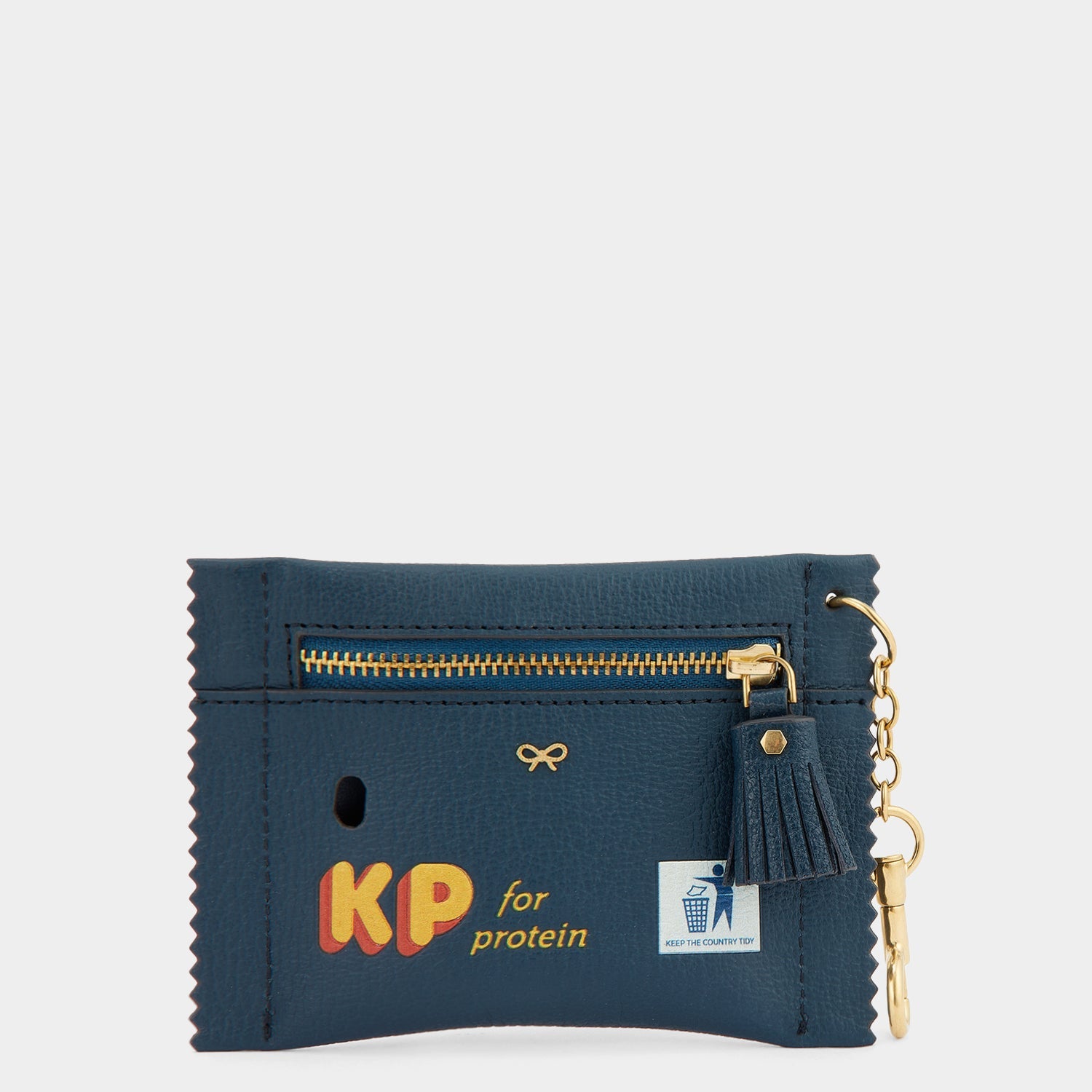 Anya Brands KP Peanuts Zip Pouch -

                  
                    Capra Leather in ink -
                  

                  Anya Hindmarch US
