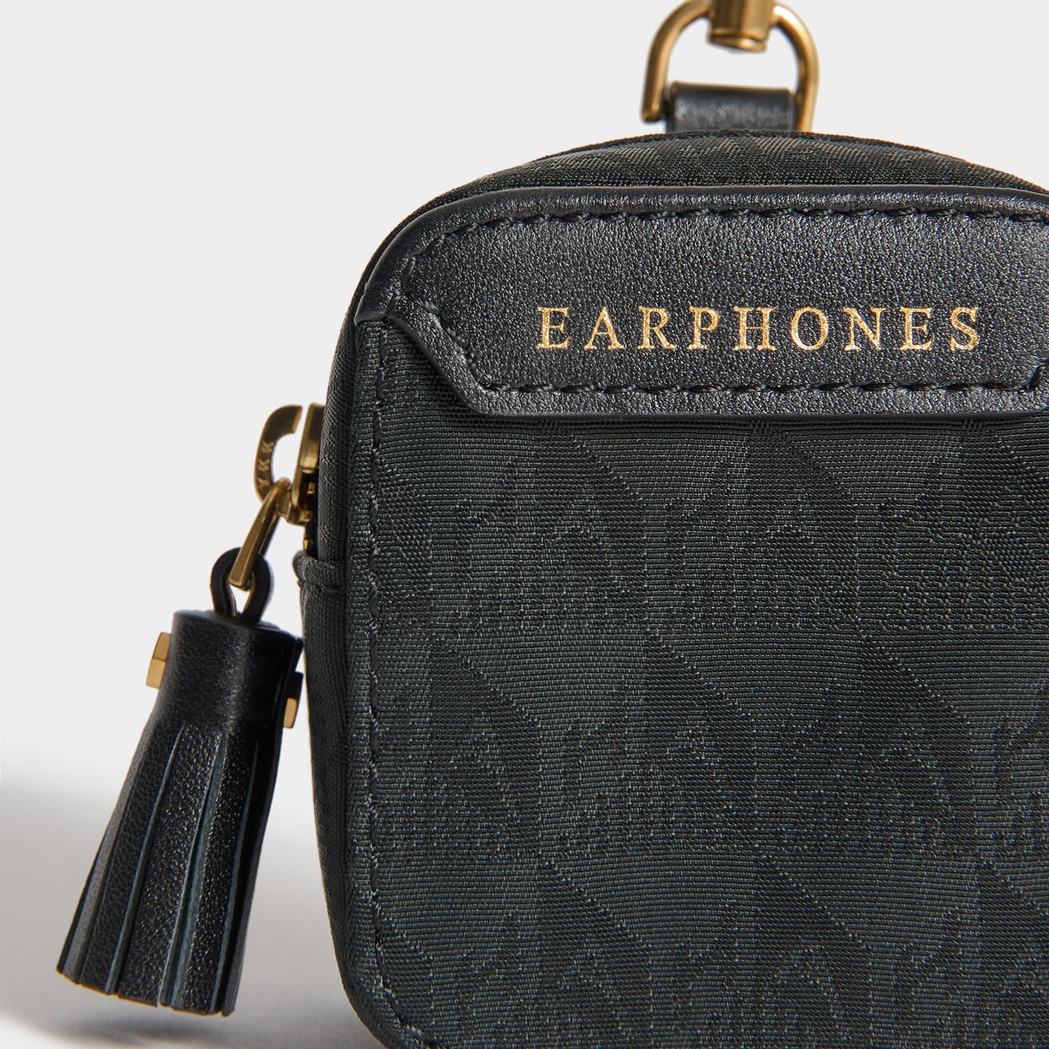 Logo Ear Phones Travel Pouch | Anya Hindmarch US