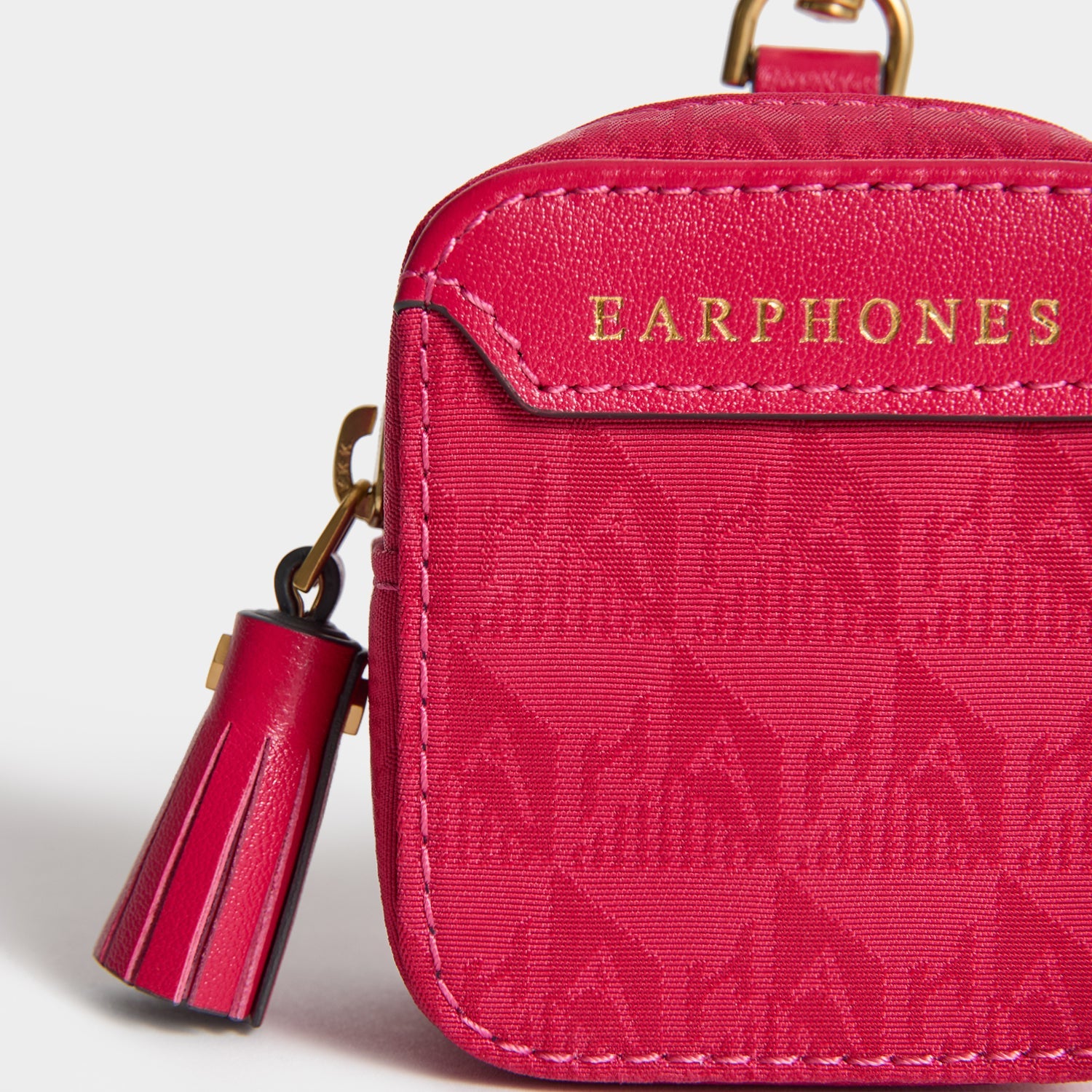 Logo Ear Phones Travel Pouch | Anya Hindmarch US