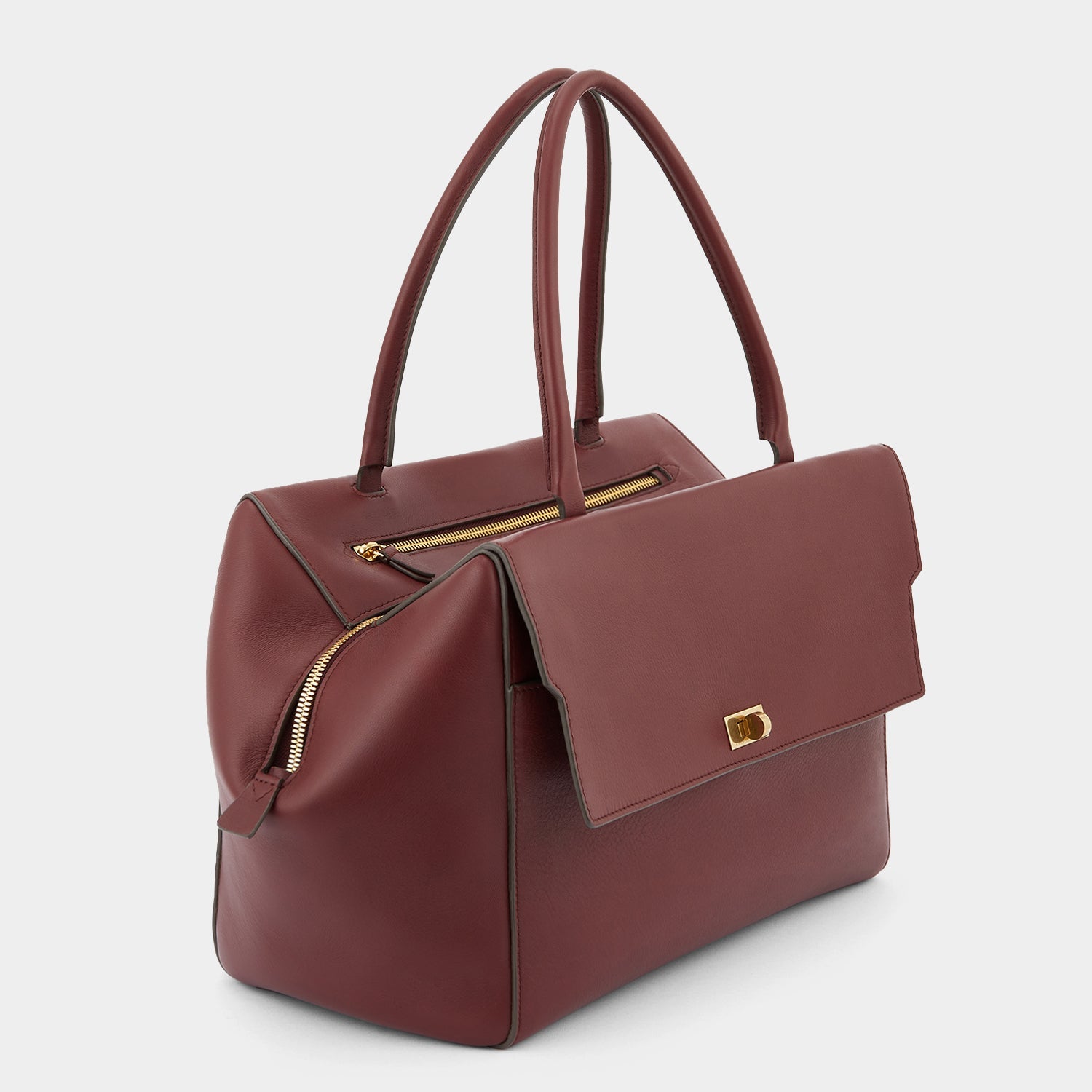 Seaton Top Handle -

                  
                    Calf Leather in Rosewood -
                  

                  Anya Hindmarch US
