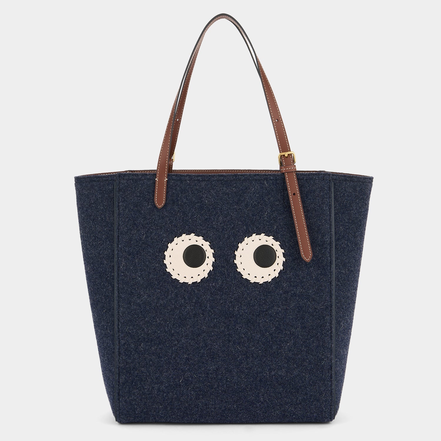 N/S Felt Small Eyes Tote | Anya Hindmarch US