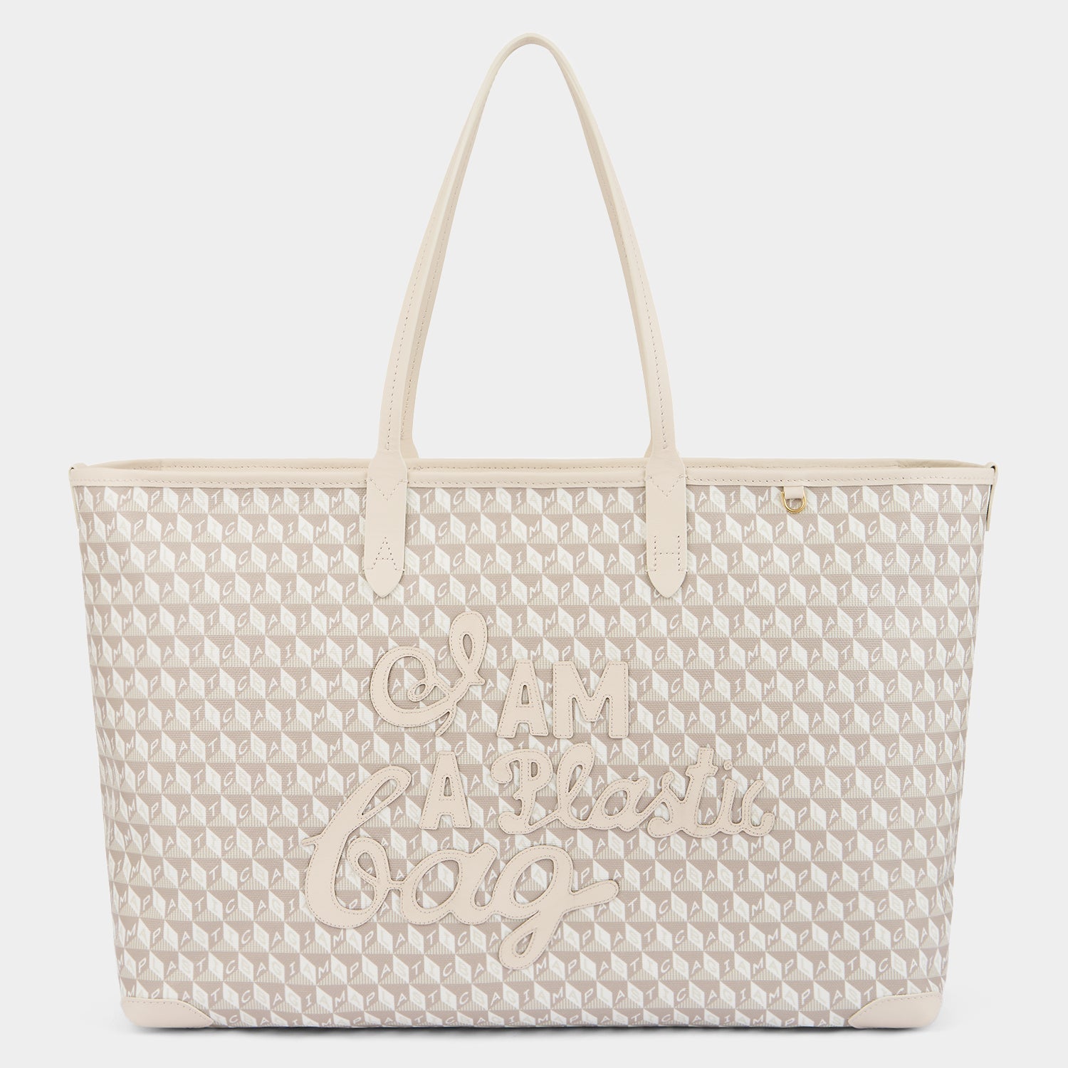 Anya Hindmarch I Am A Plastic Bag Motif Tote Bag Os