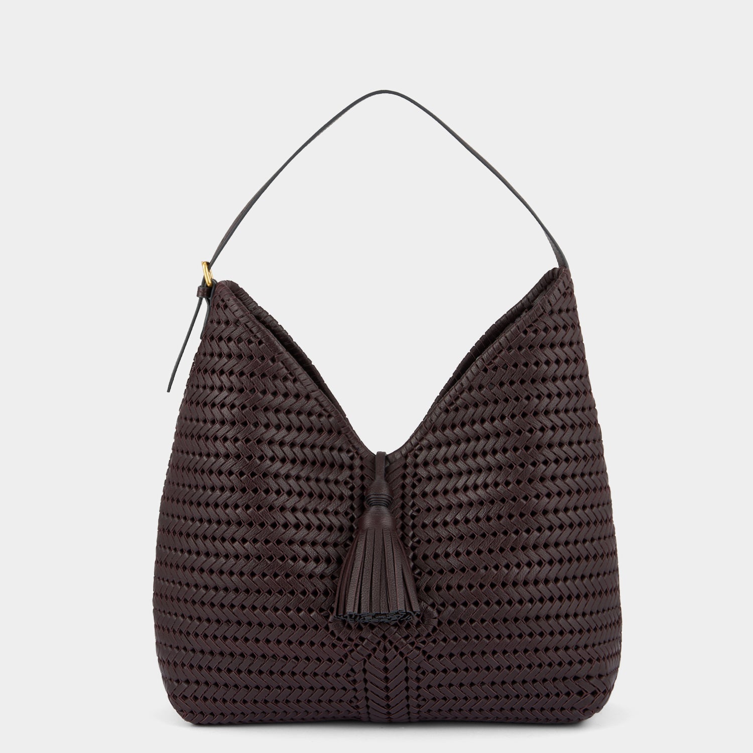 Neeson Tassel Hobo Bag | Anya Hindmarch US