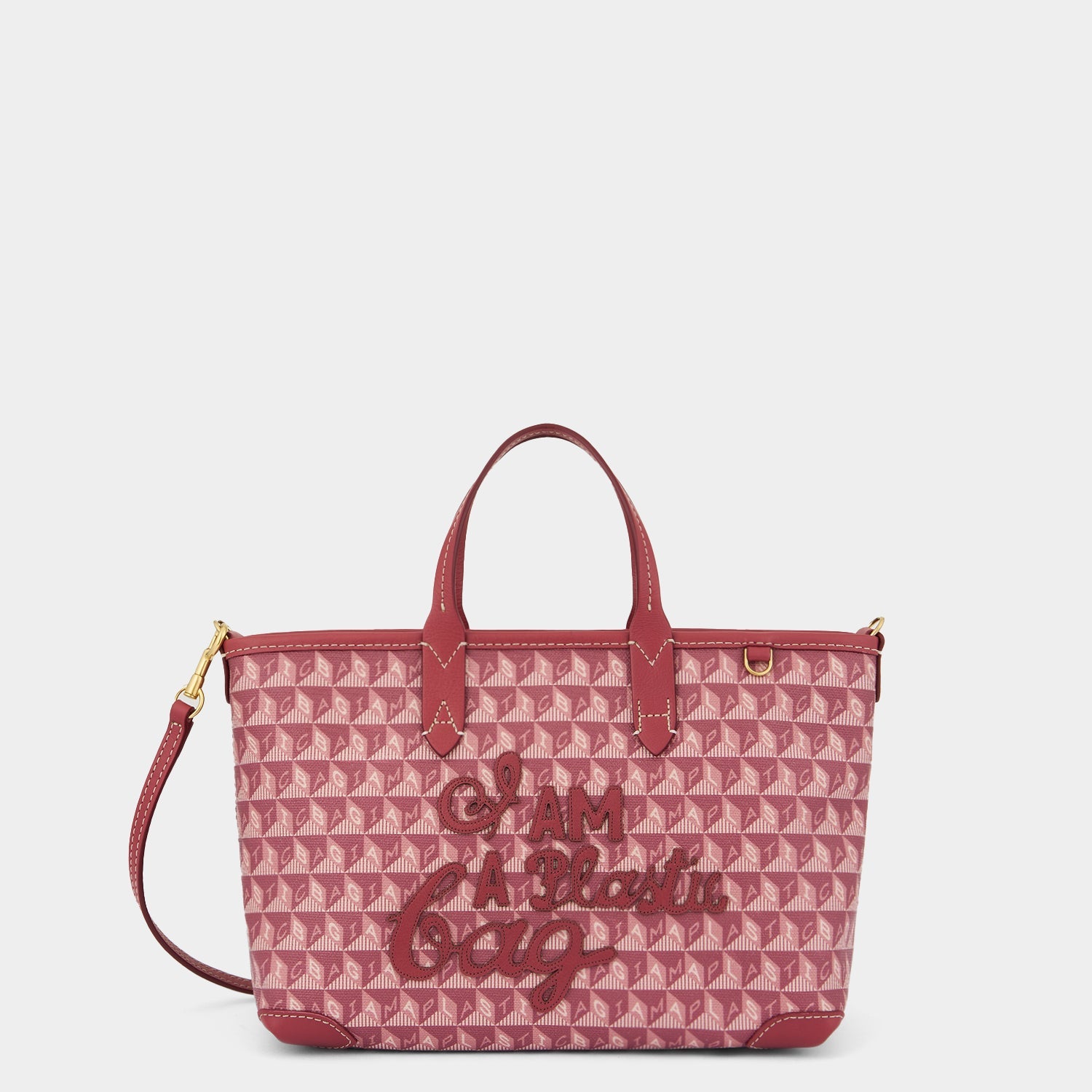 I Am A Plastic Bag Motif XS Zipped Cross-body Tote | Anya Hindmarch US