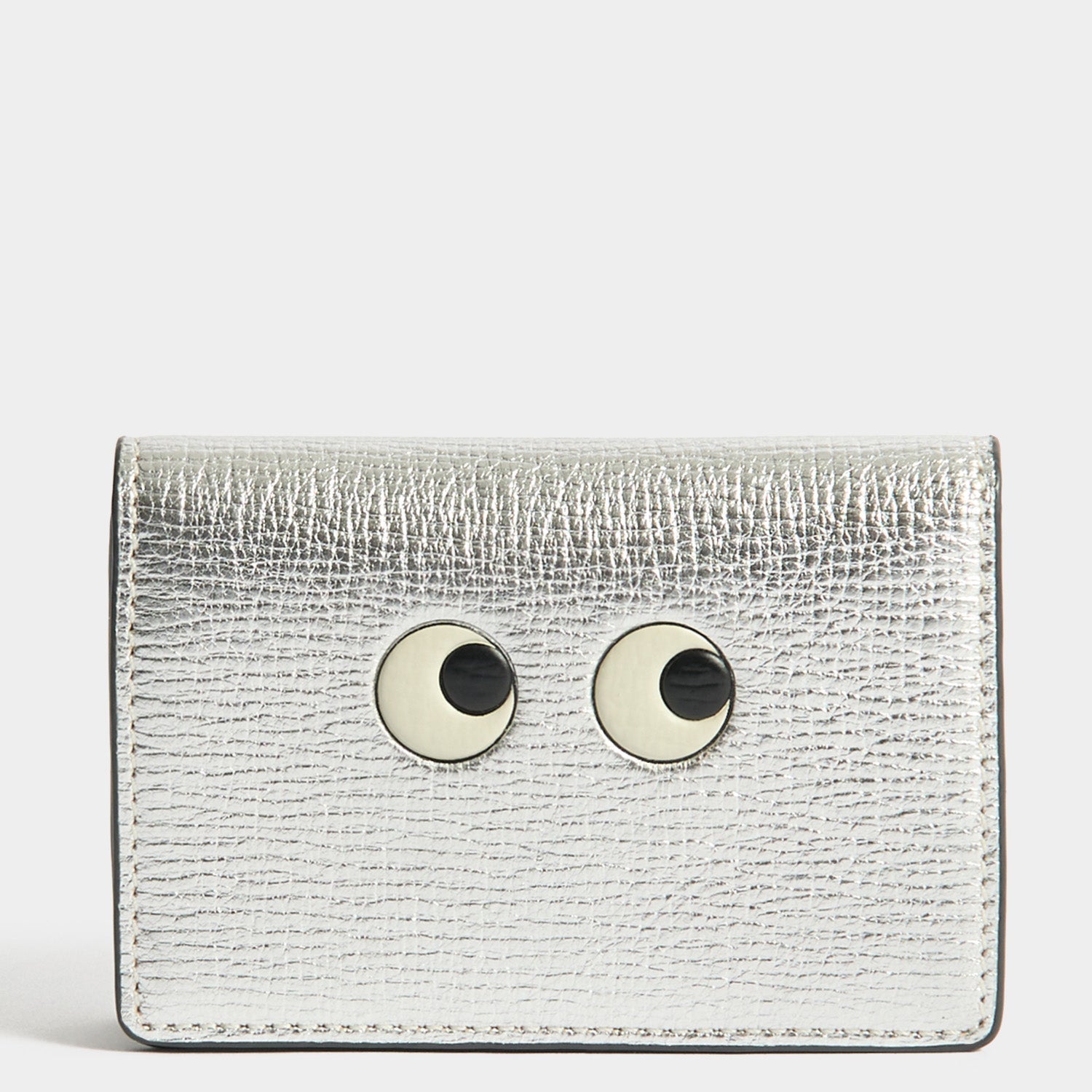 ANYA HINDMARCH シルバー 目のデザイン キーケース Eyes Card Case | Anya Hindmarch US