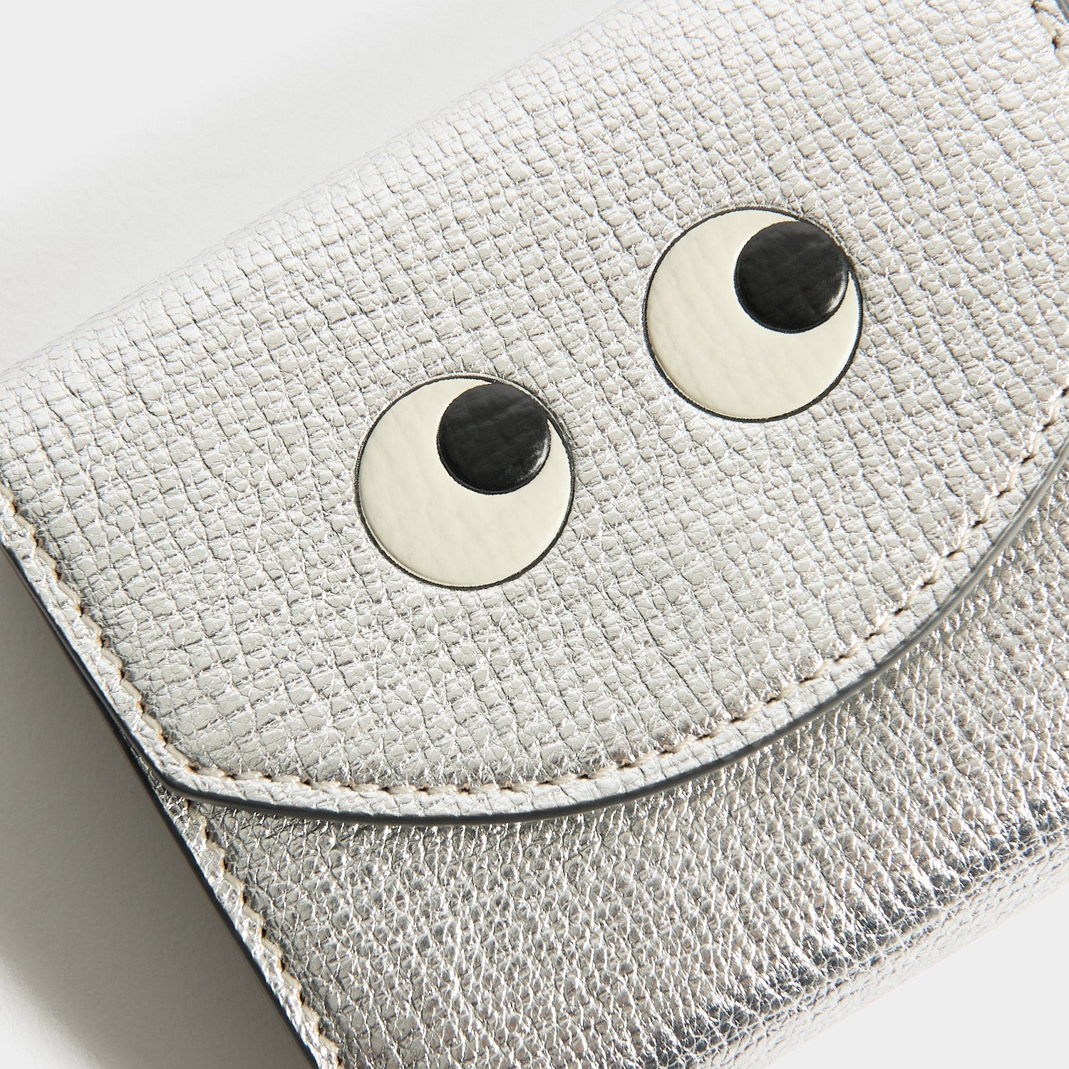 Eyes Mini Trifold Zip Wallet | Anya Hindmarch US