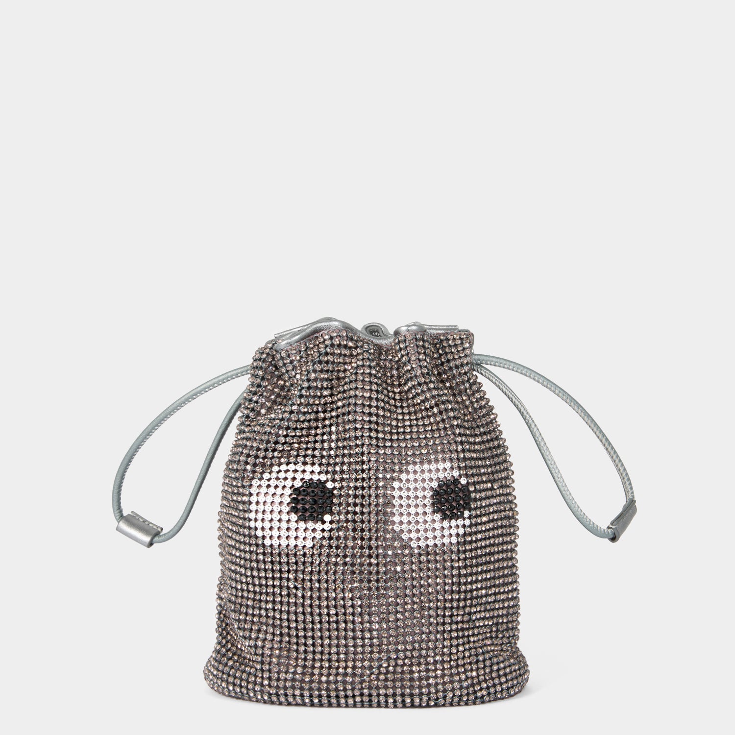 Eyes Crystal Drawstring Pouch