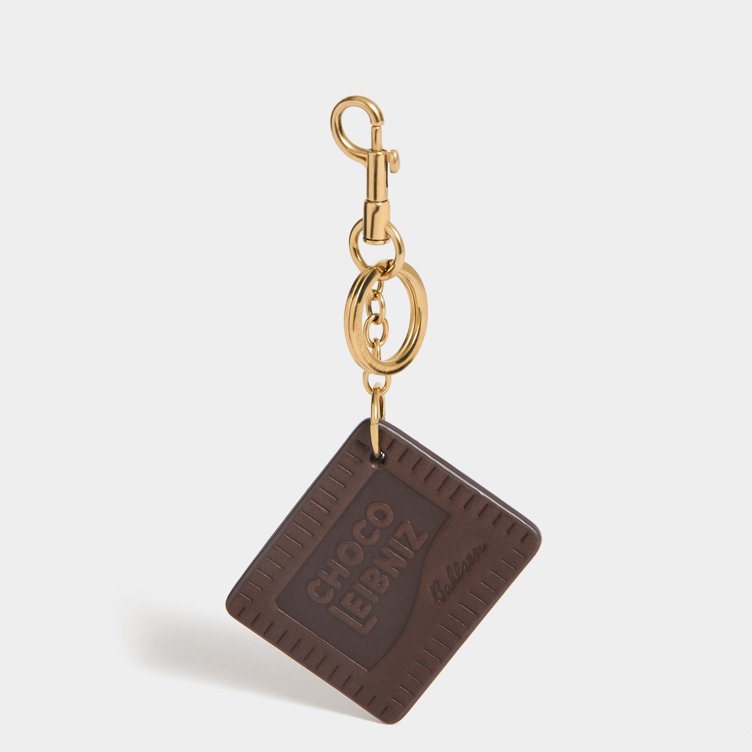Anya Brands Choco Leibniz Charm | Anya Hindmarch US