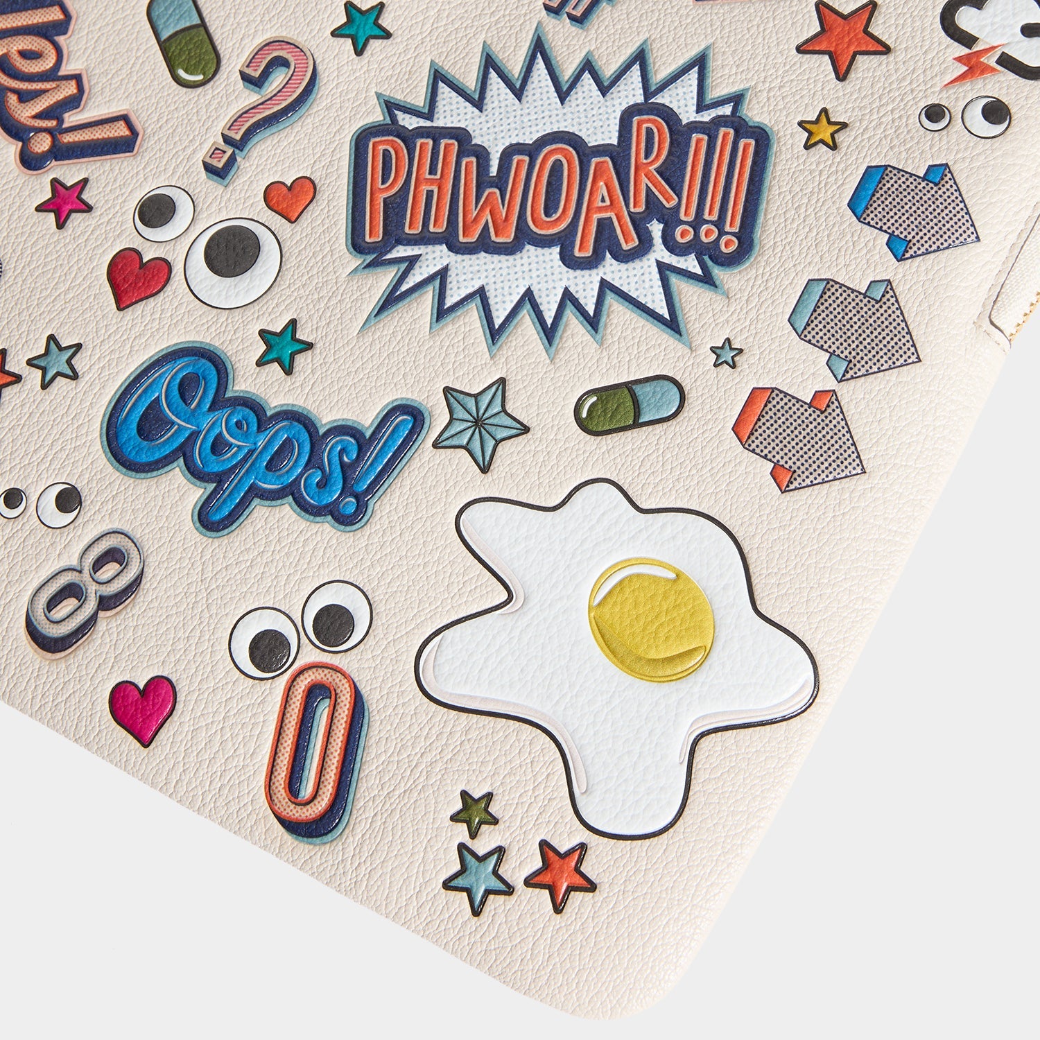 All Over Stickers Laptop Case | Anya Hindmarch US