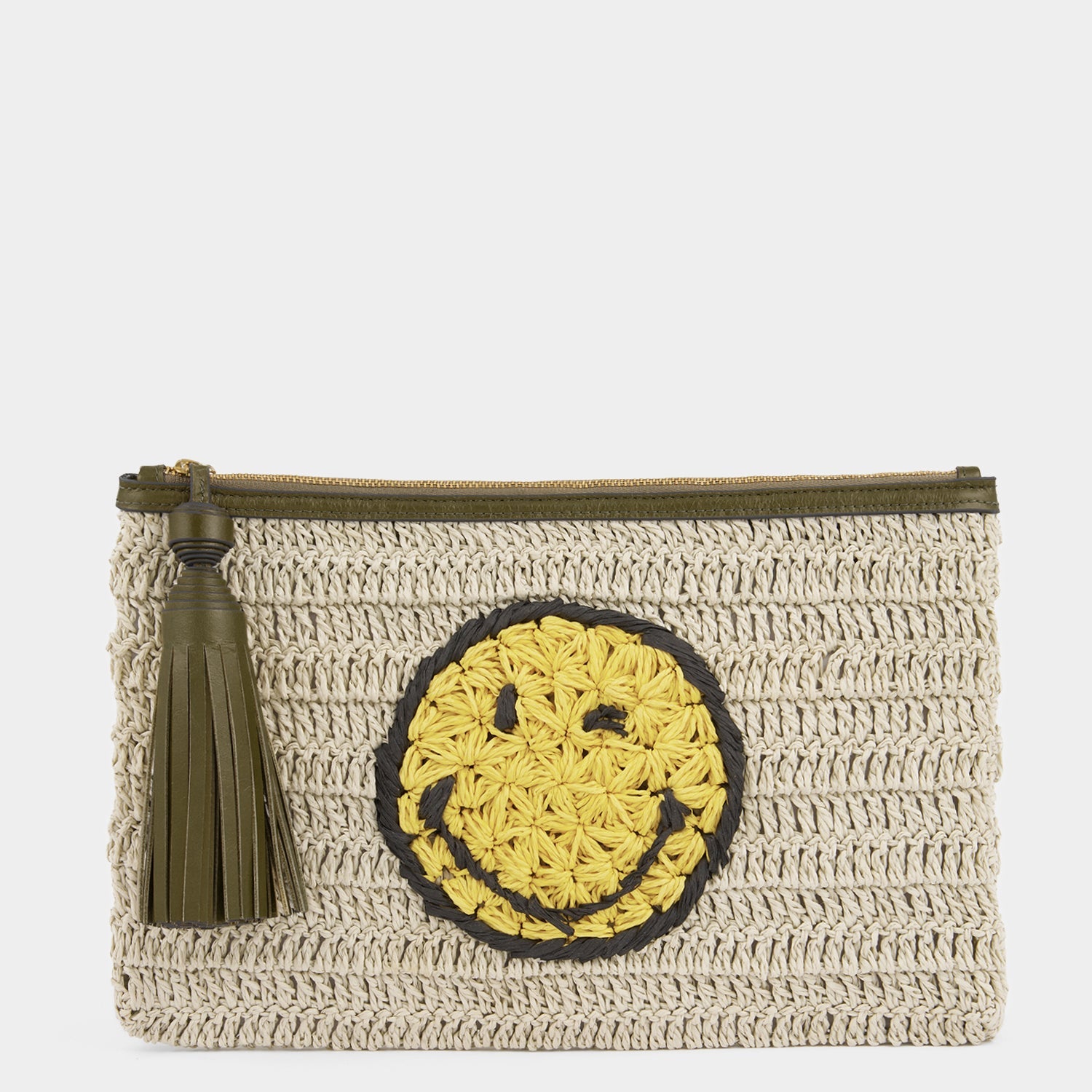 Raffia Wink Pochette | Anya Hindmarch US