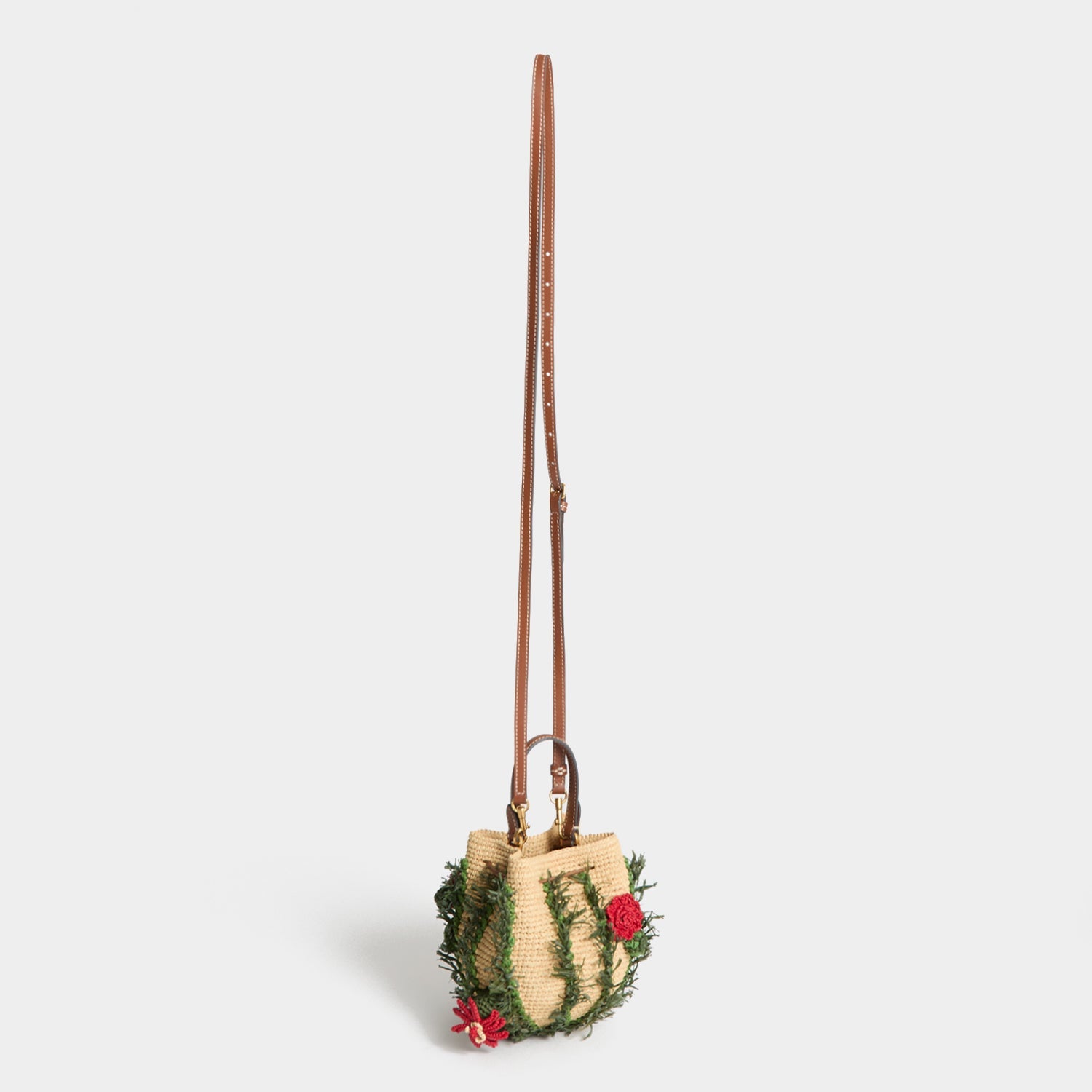 Raffia Cactus Cross-body | Anya Hindmarch US