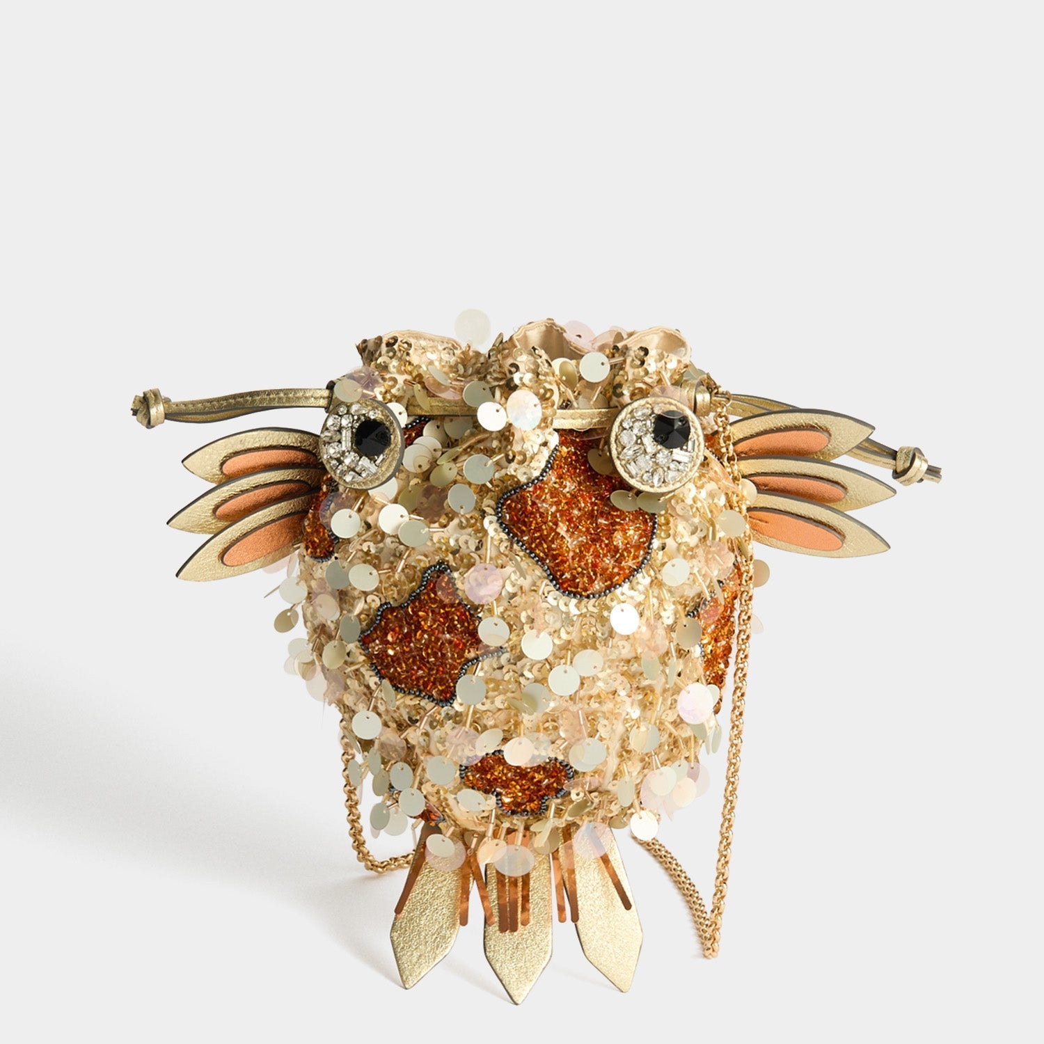 アニヤハインドマーチ フィッシュパース Embellished Koi Fish Cross-body | Anya Hindmarch US