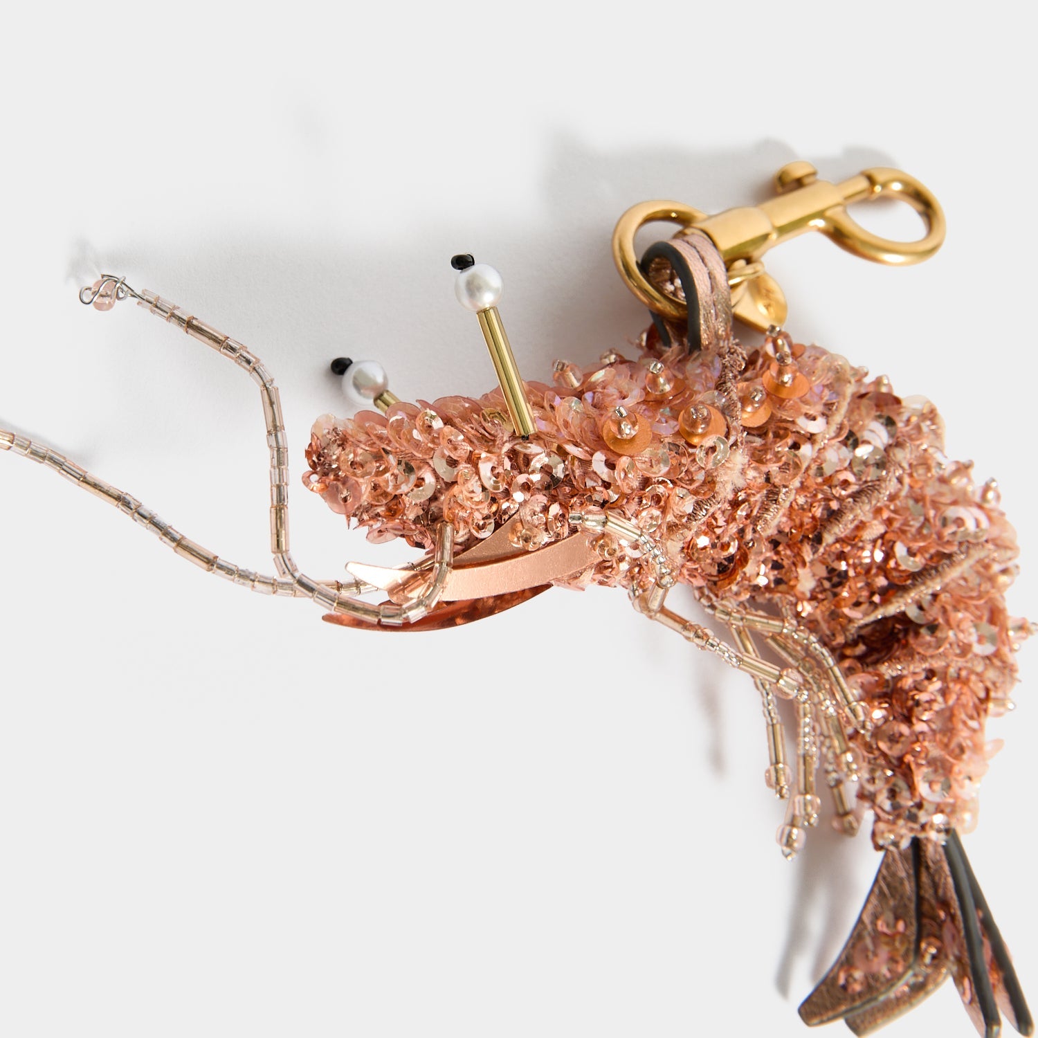 ANYA HINDMARCH　レザータッセル　スワロチャームおまけ付き　男女兼用 Shrimp Charm | Anya Hindmarch US