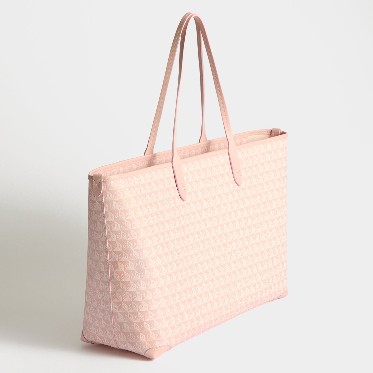 【Anya Hindmarch】 I AM A Plastic Bag トート I Am A Plastic Bag Zipped Tote | Anya Hindmarch US