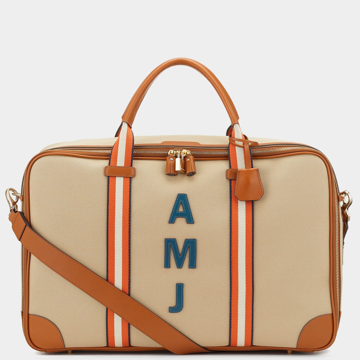 Bespoke Walton in Tan Orange 32x50x15cm Anya Hindmarch