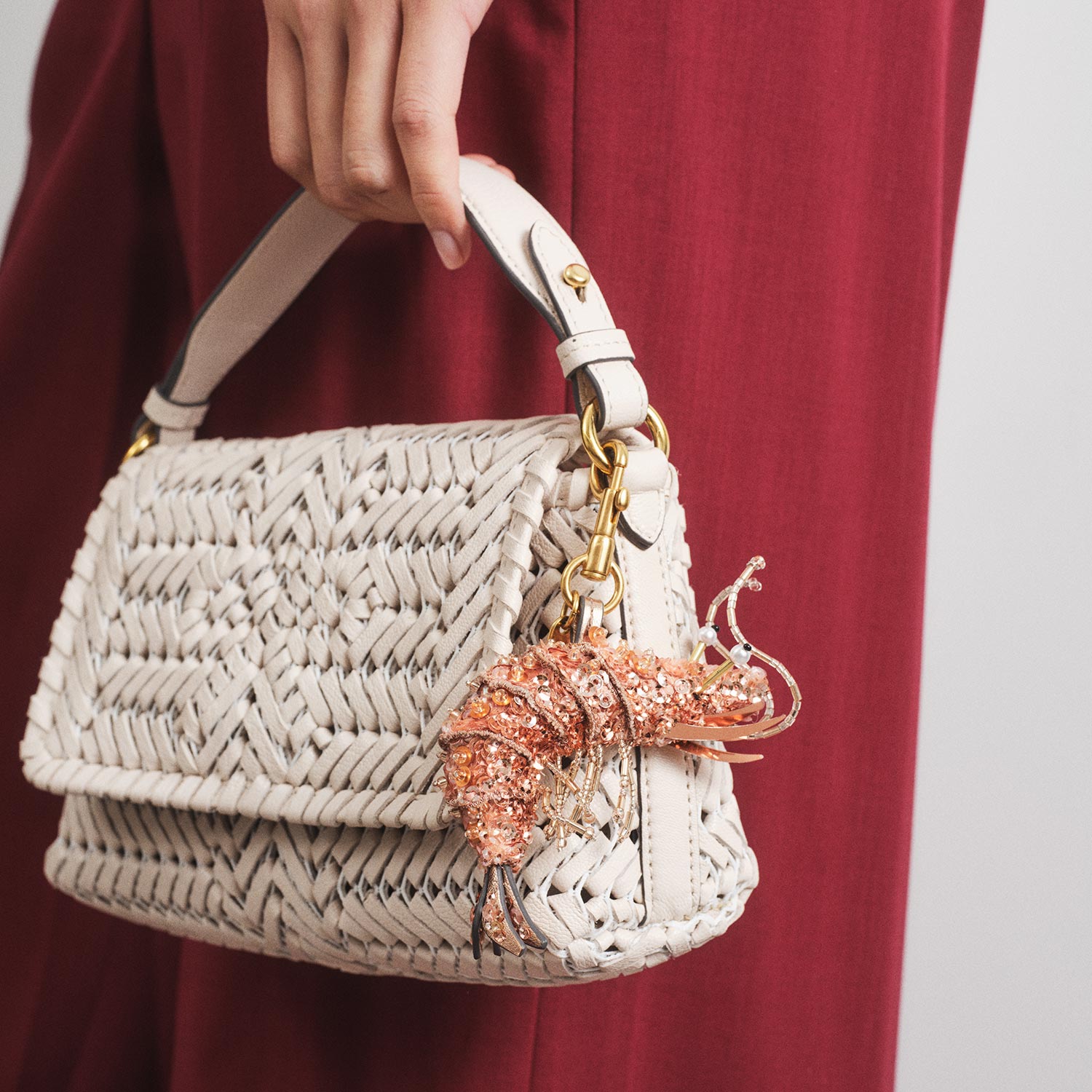 Shrimp Charm | Anya Hindmarch US