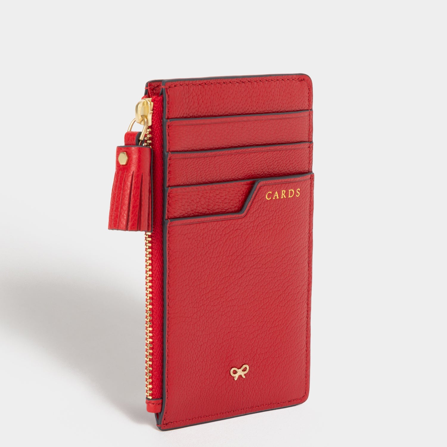 Anya Brands Milky Zip Card Case | Anya Hindmarch US