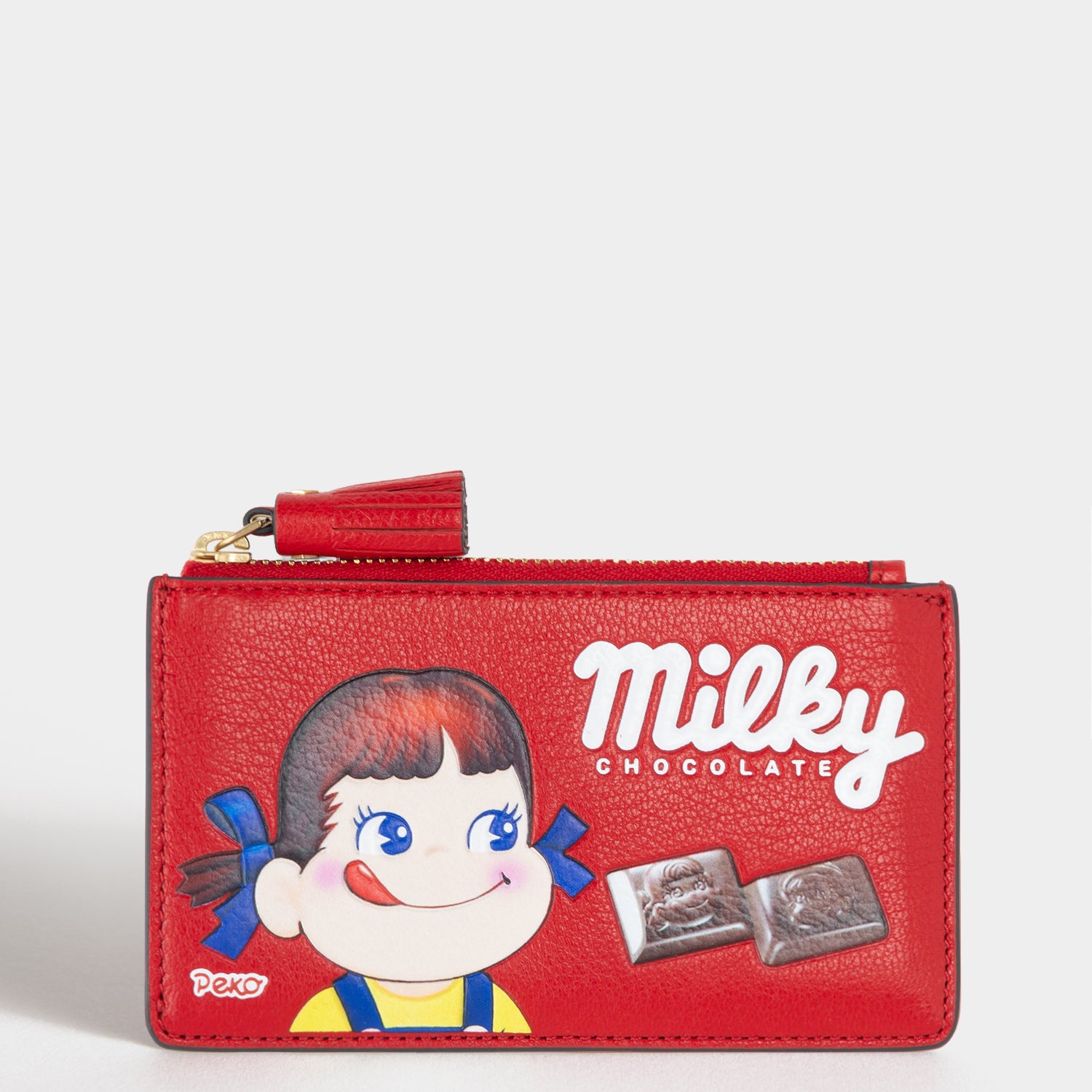 Anya Brands Milky Zip Card Case | Anya Hindmarch US