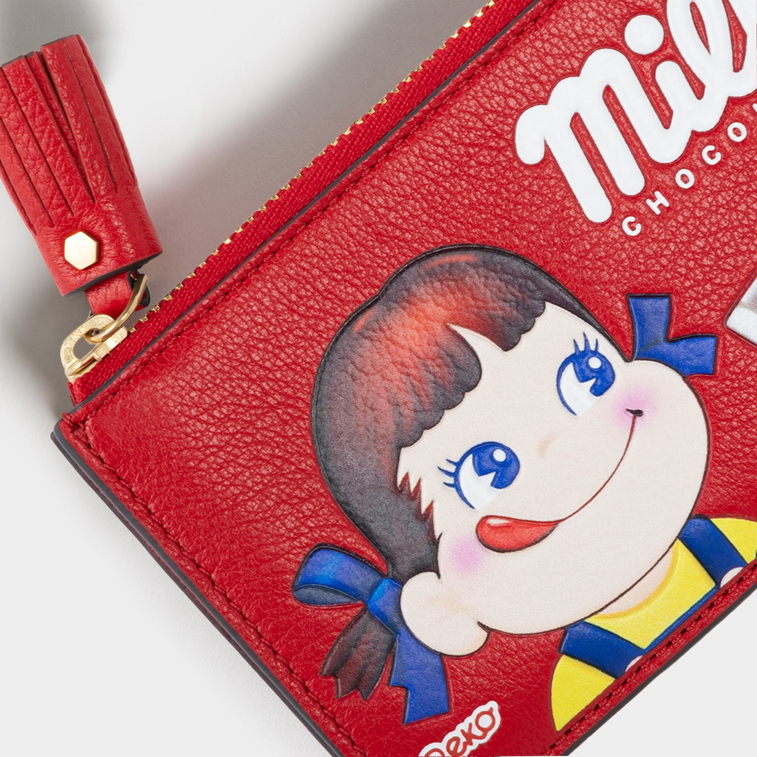 Anya Brands Milky Zip Card Case | Anya Hindmarch US