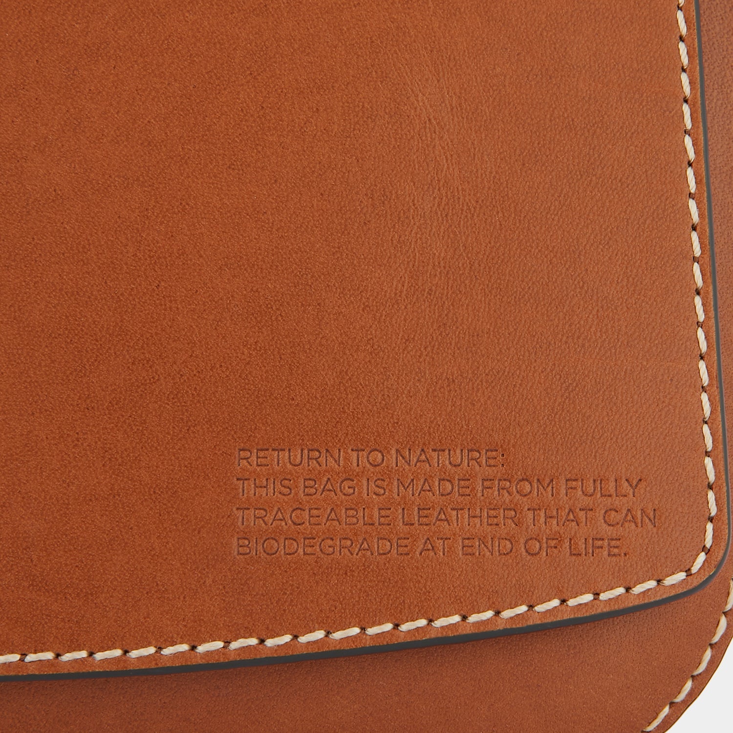 Return to Nature Cross-body -

                  
                    Compostable Leather in Tan -
                  

                  Anya Hindmarch US
