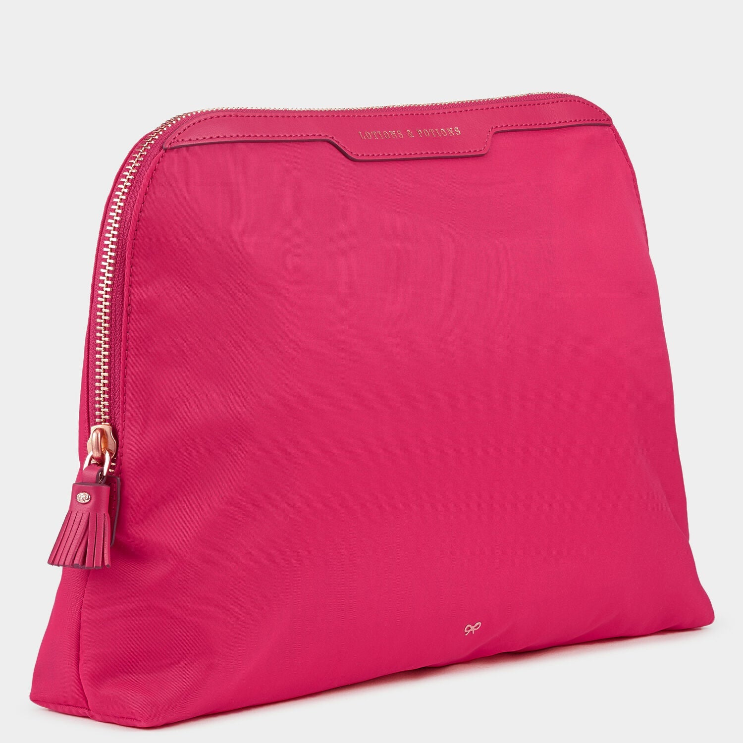 Lotions and Potions Pouch -

                  
                    Econyl® in Hot Pink -
                  

                  Anya Hindmarch US

