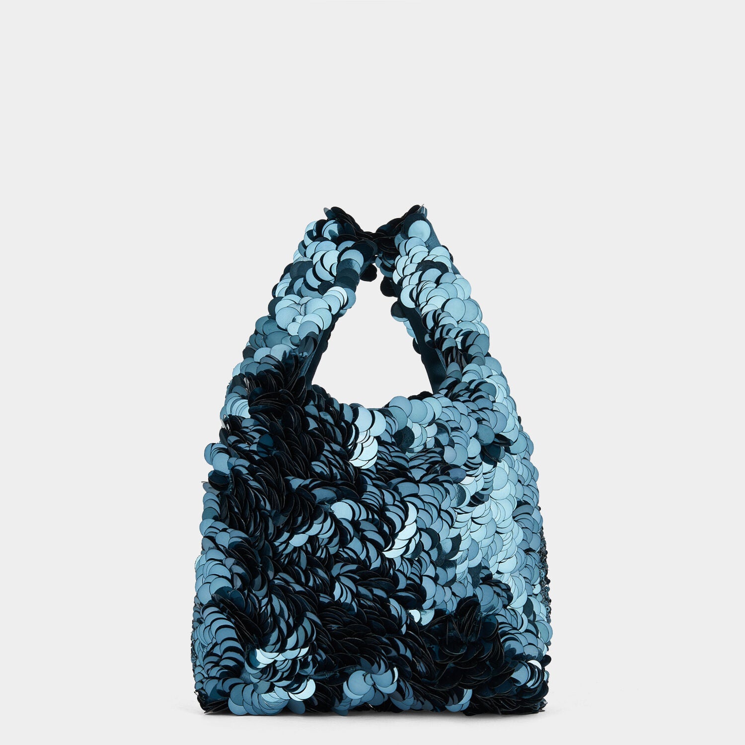 Anya Brands After Eight® Mini Tote -

                  
                    Recycled Satin in Dark Teal -
                  

                  Anya Hindmarch US
