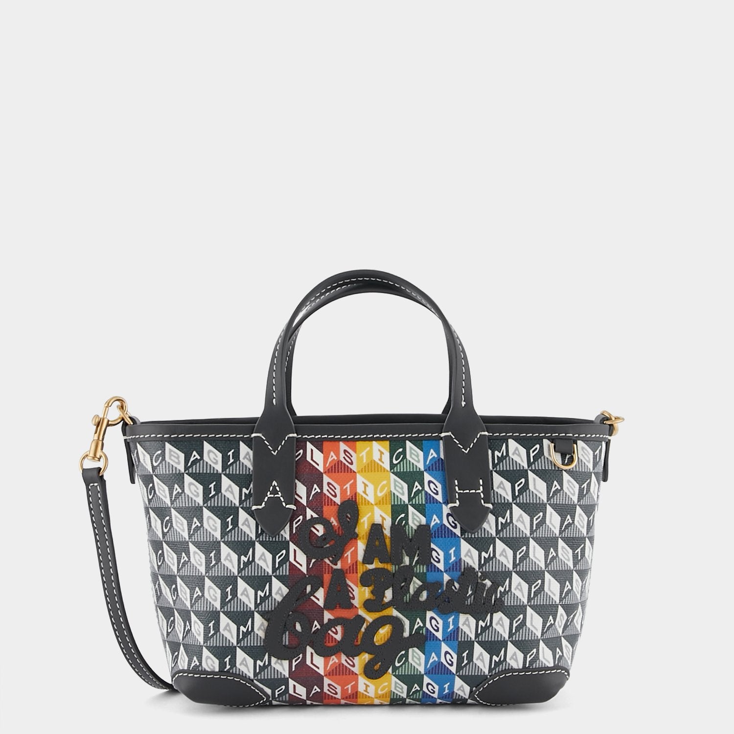 Buy Anya Hindmarch I Am A Plastic Small Tote Bag, multicolour Color Women