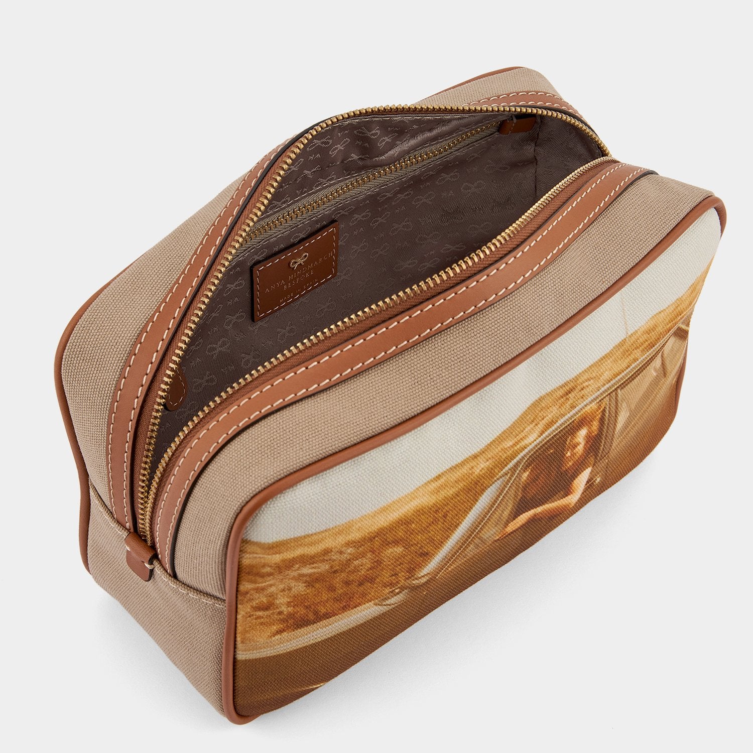 Be A Bag Large Wash bag -

                  
                    Recyled Canvas in Tan -
                  

                  Anya Hindmarch US
