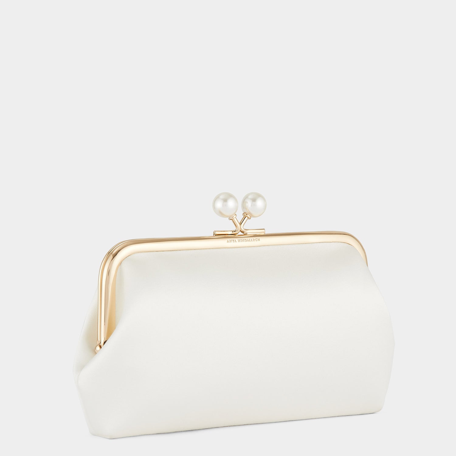 Maud Pearls Clutch -

                  
                    Recycled Satin in Ivory -
                  

                  Anya Hindmarch US
