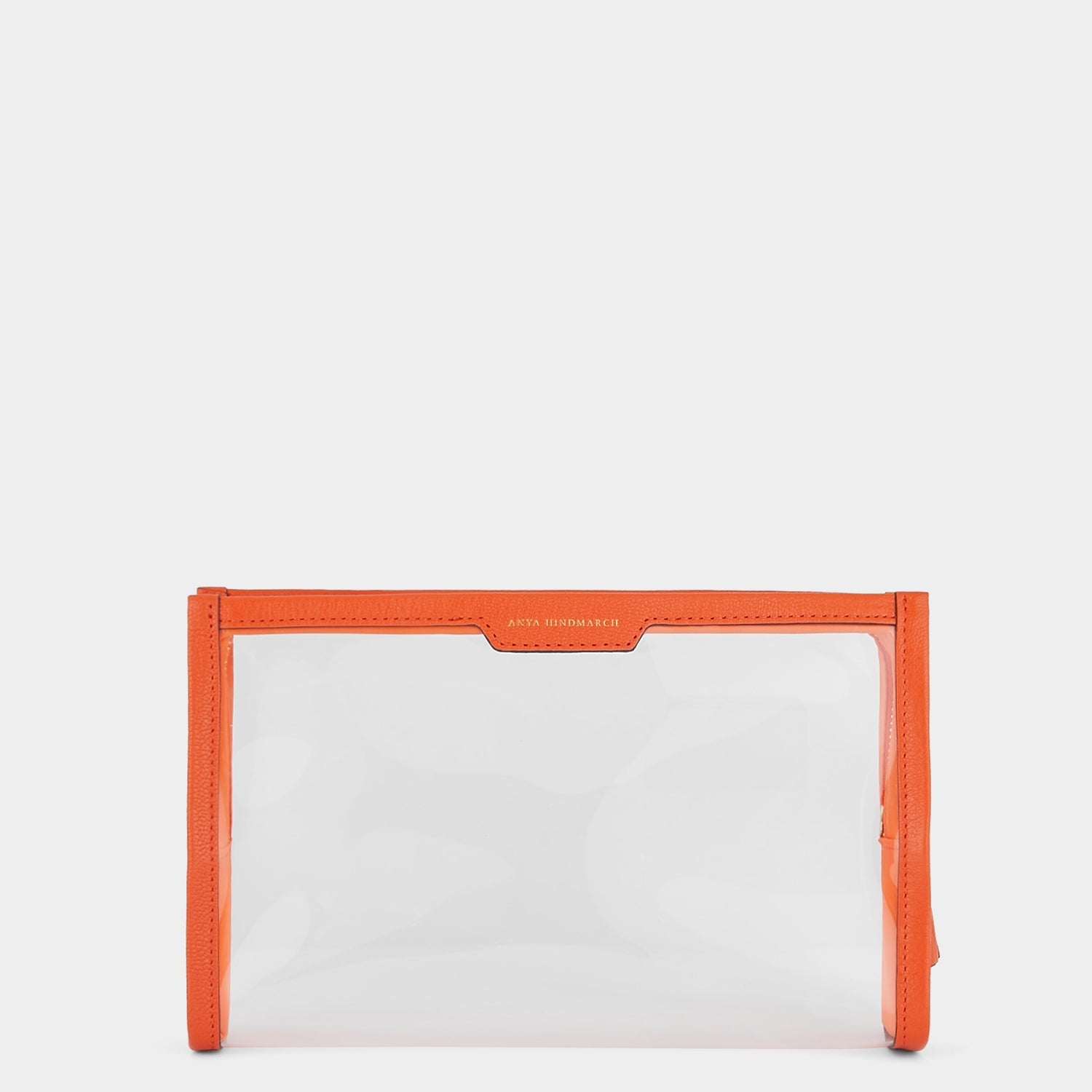Things Pouch -

                  
                    Capra Leather in Clementine -
                  

                  Anya Hindmarch US

