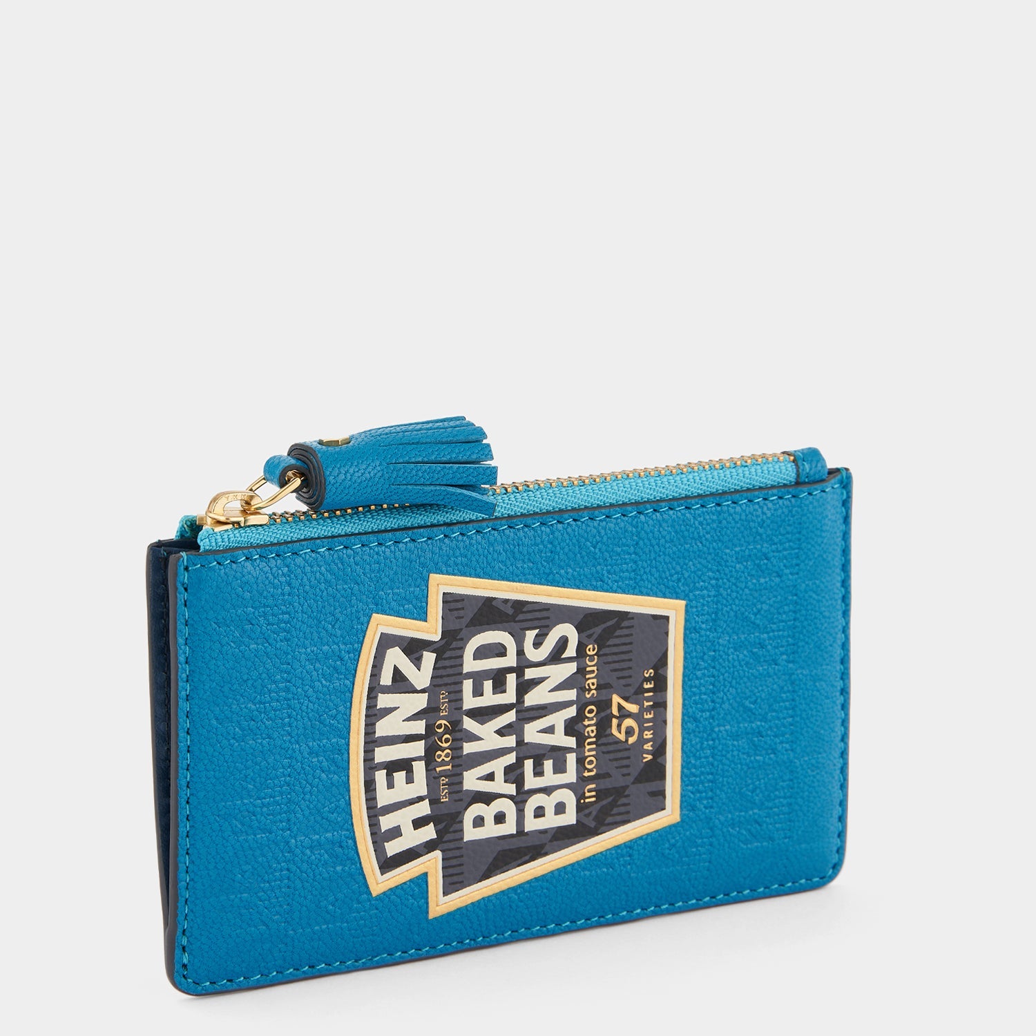 Anya Brands Heinz Baked Beans Zip Card Case -

                  
                    Capra Leather in Peacock -
                  

                  Anya Hindmarch US
