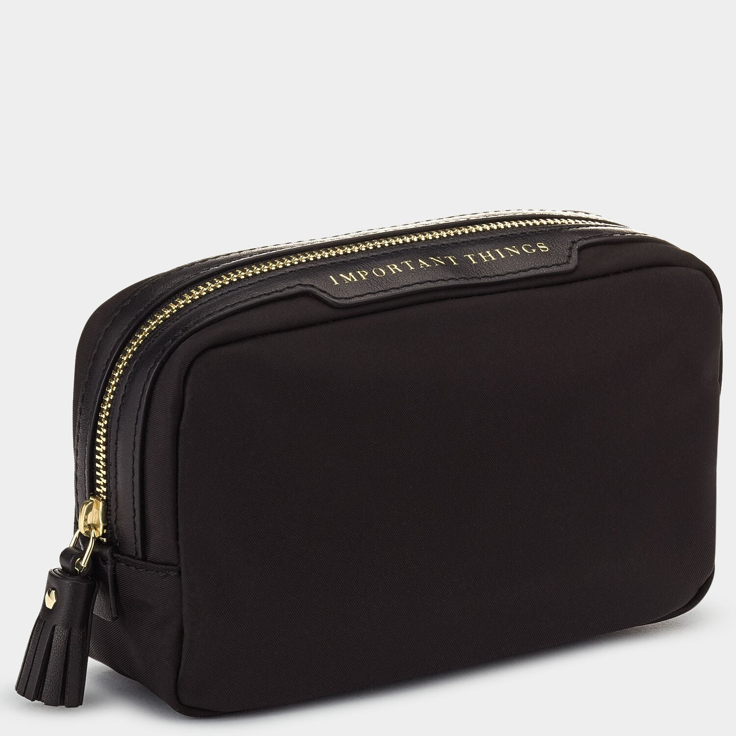 Important Things Pouch -

                  
                    Econyl® Regenerated Nylon in Black -
                  

                  Anya Hindmarch US
